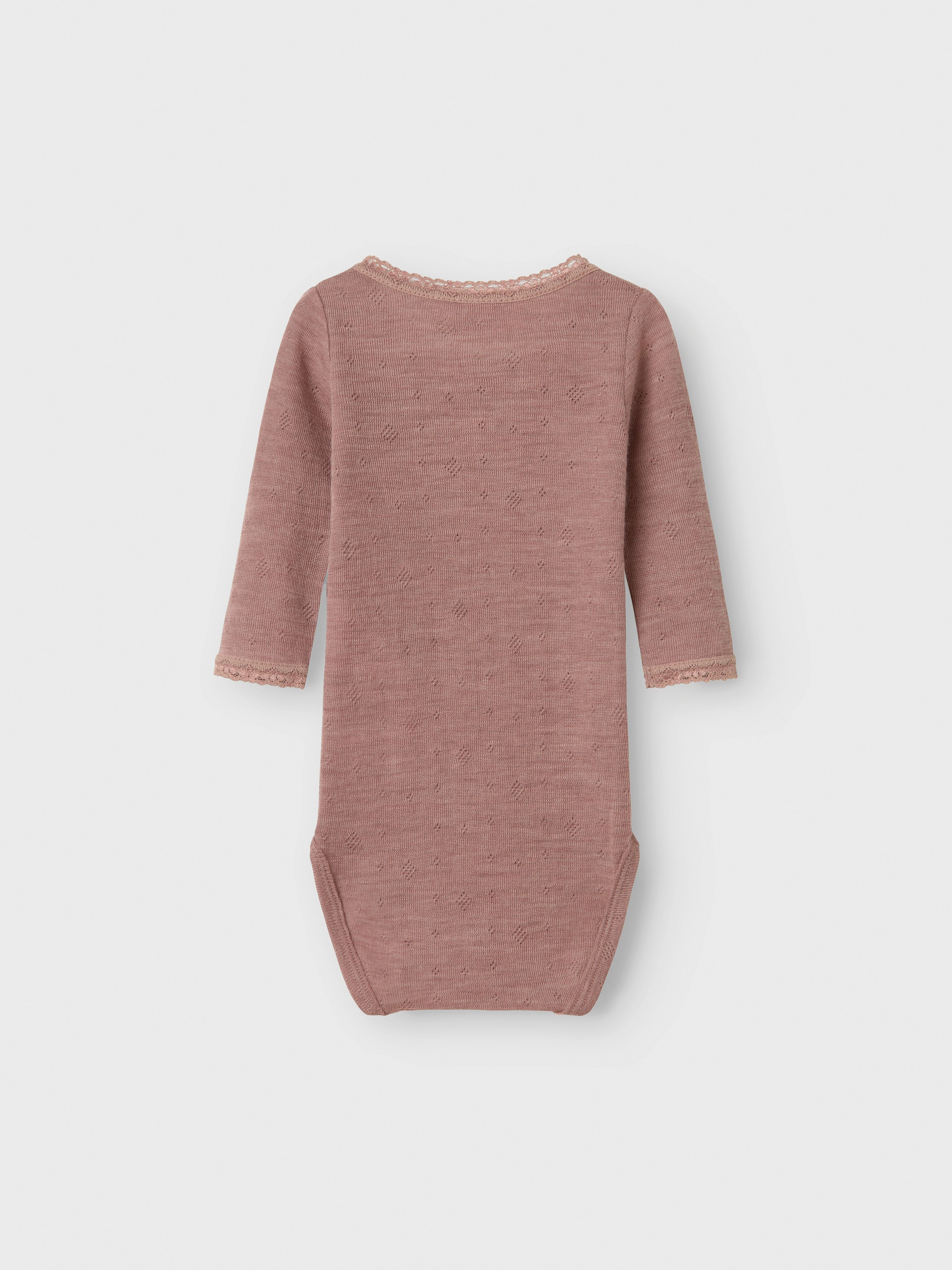 Name It Body met lange mouwen NBFWANG WOOL NEEDLE LS BODY SOLID NOOS