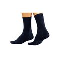 h.i.s basic sokken met een hoog katoengehalte (4 paar) zwart