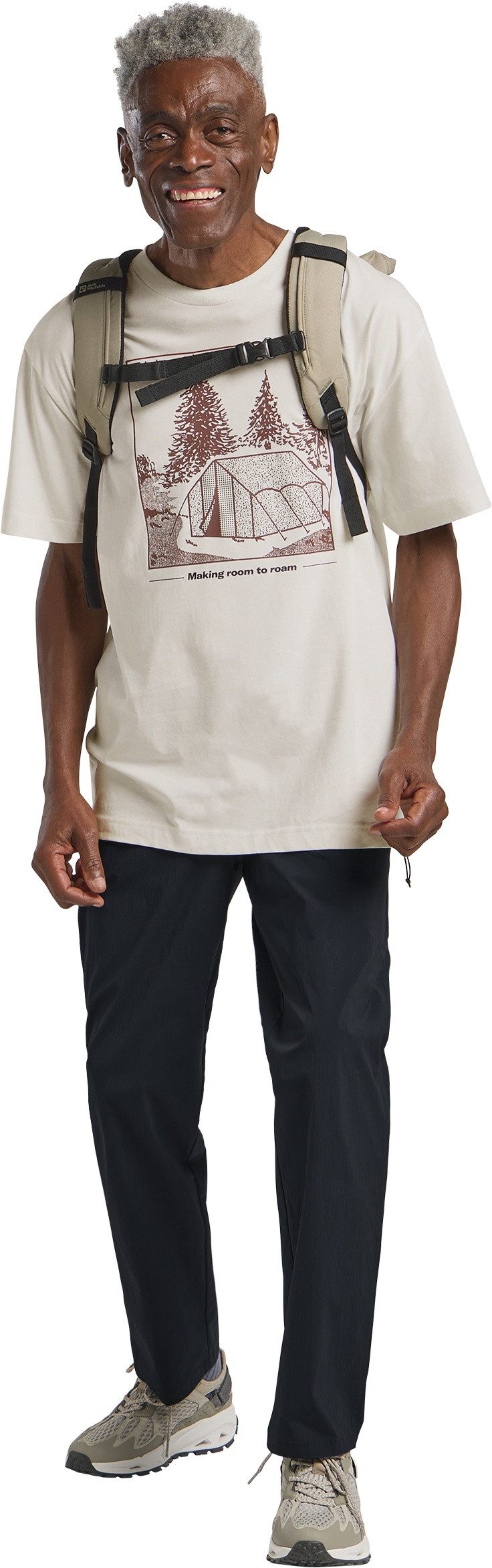 Jack Wolfskin T-shirt FREEROAMER T M