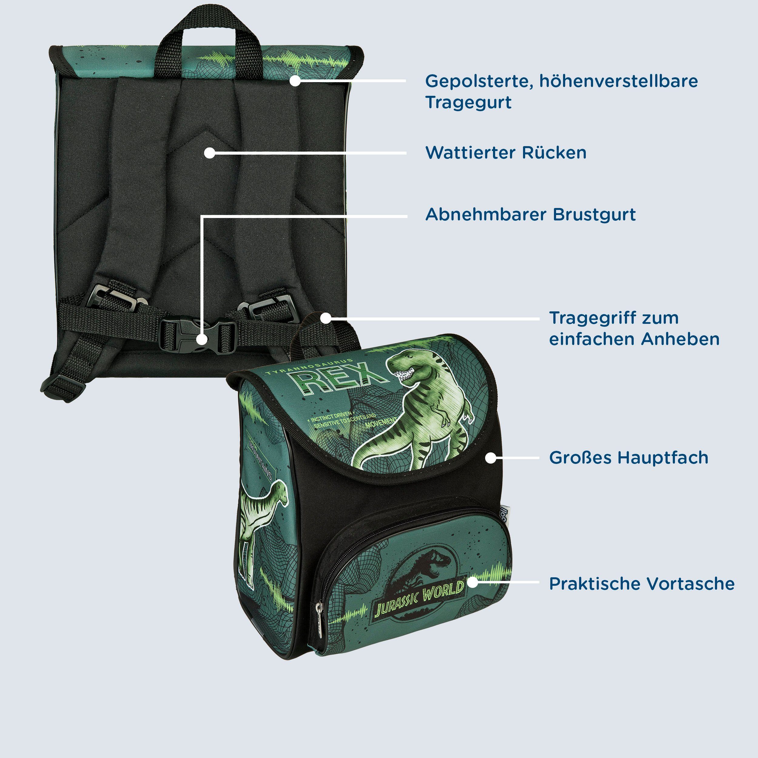 Scooli Schooltas voor kleuters Cutie, Jurassic World