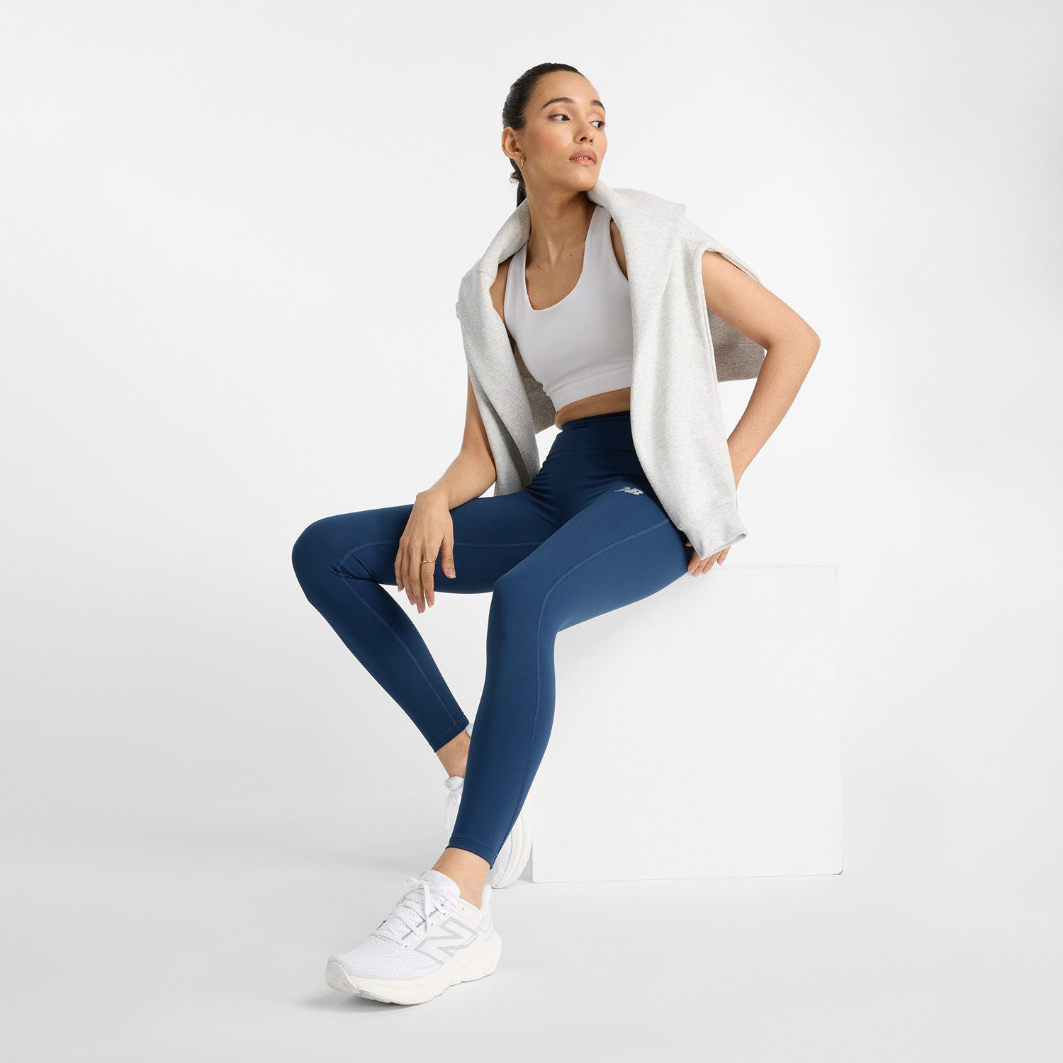 New Balance Runningtights Sleek High Rise Legging 27"