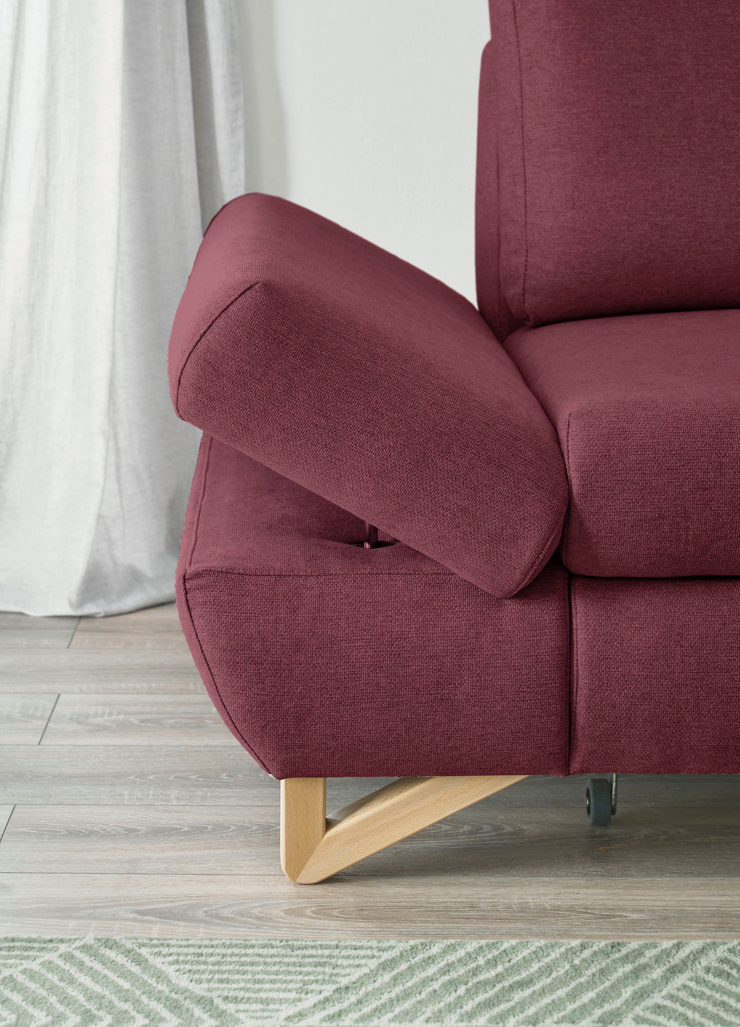 INOSIGN Slaapbank City/Giron comfortabele slaapbank (ligoppervlak 245 x 138 cm) en bedlade