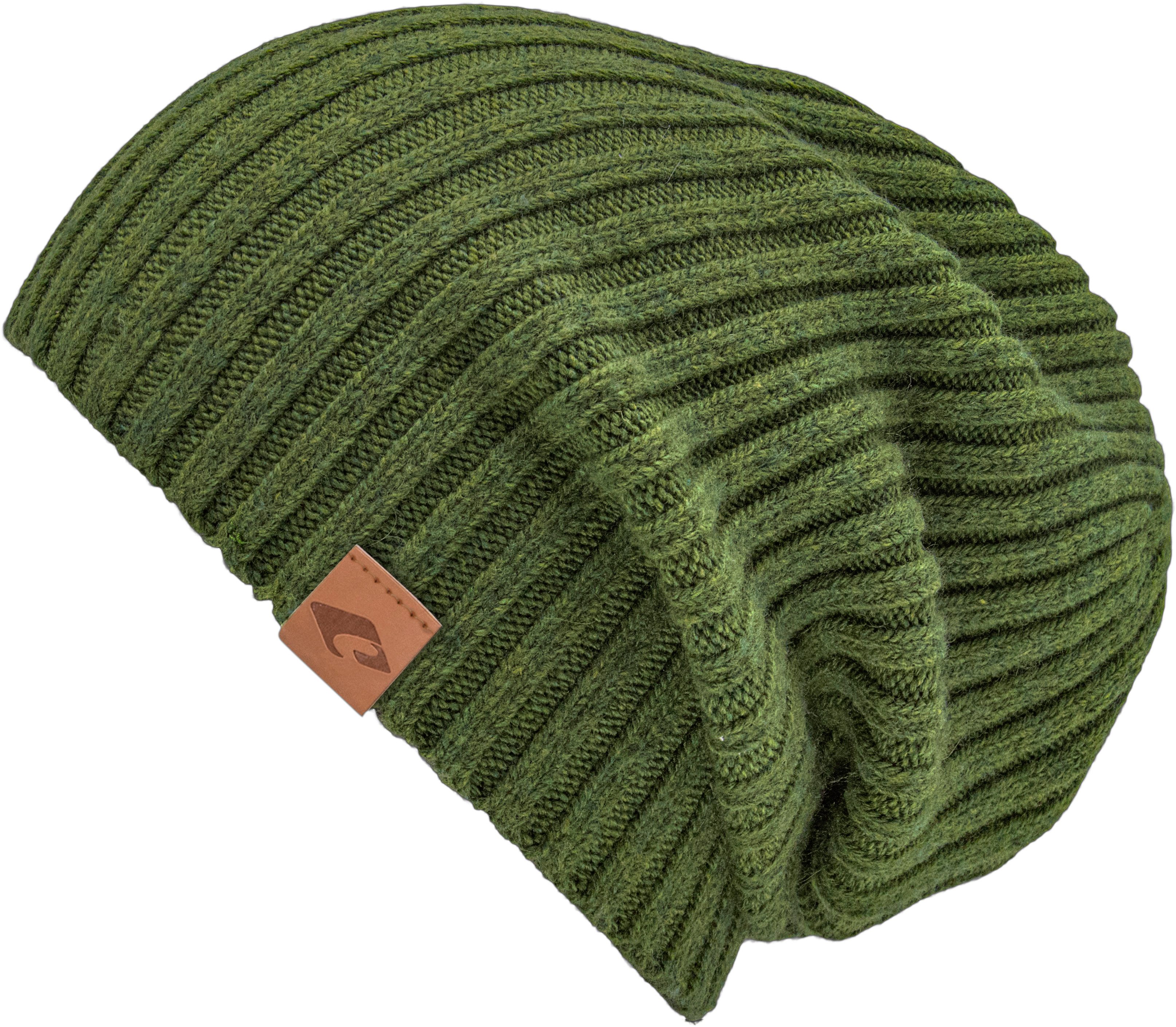 chillouts Beanie Justin Hat met chillouts-logo aan de zoom