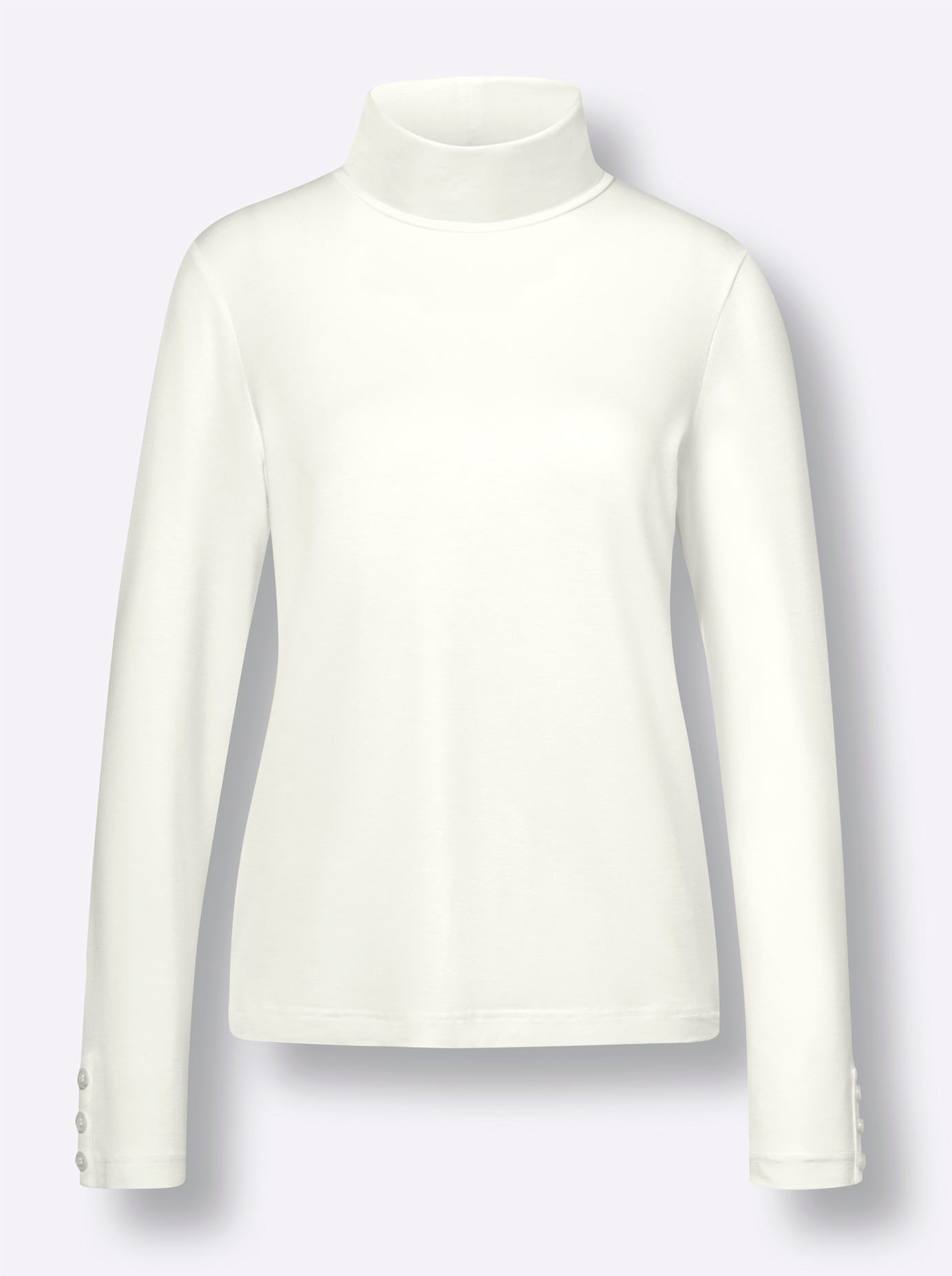 CREATION L PREMIUM Colshirt Lyocell-shirt (1-delig)