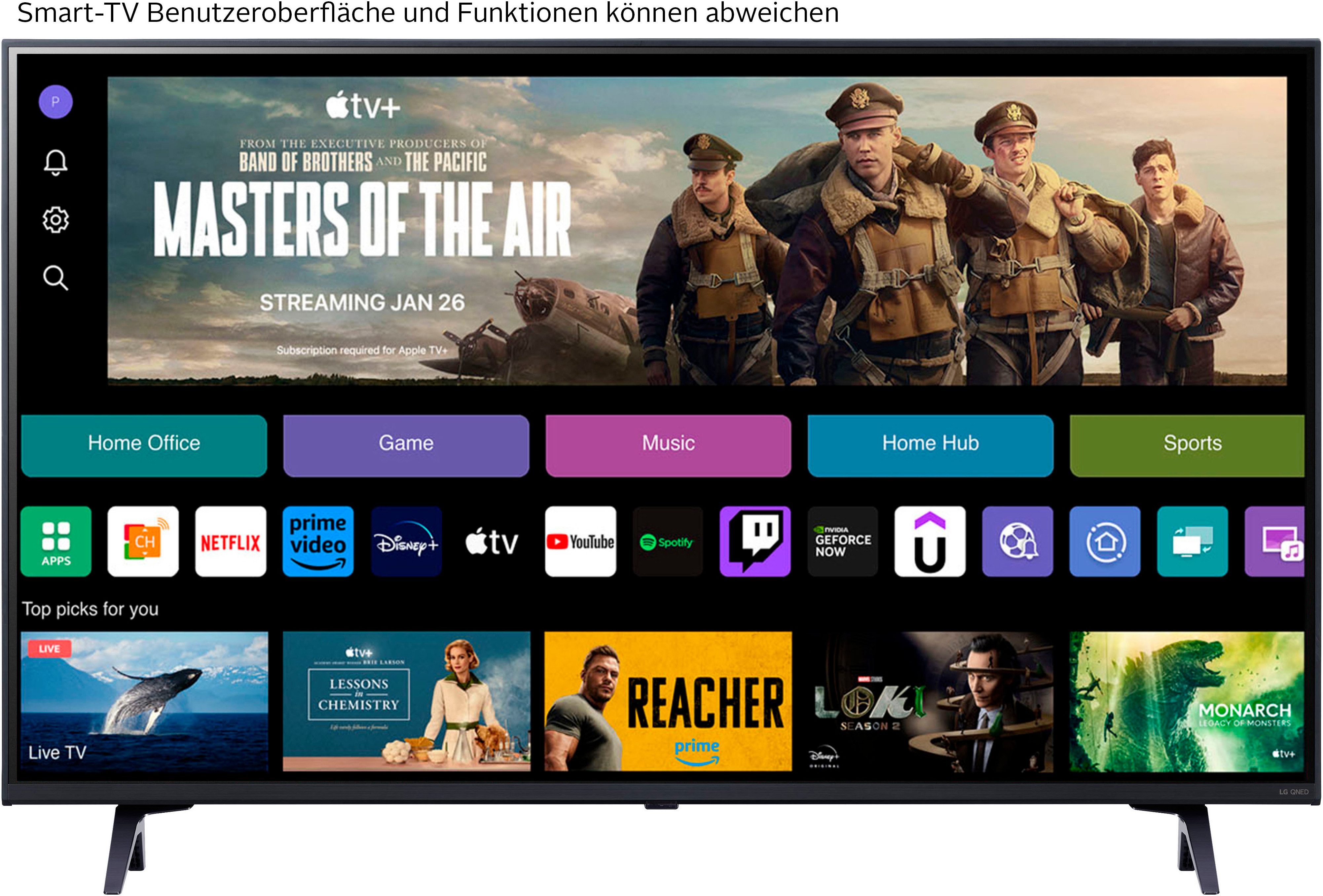 LG QNED-tv 43QNED776RB, 126 cm / 50", 4K Ultra HD, Smart TV