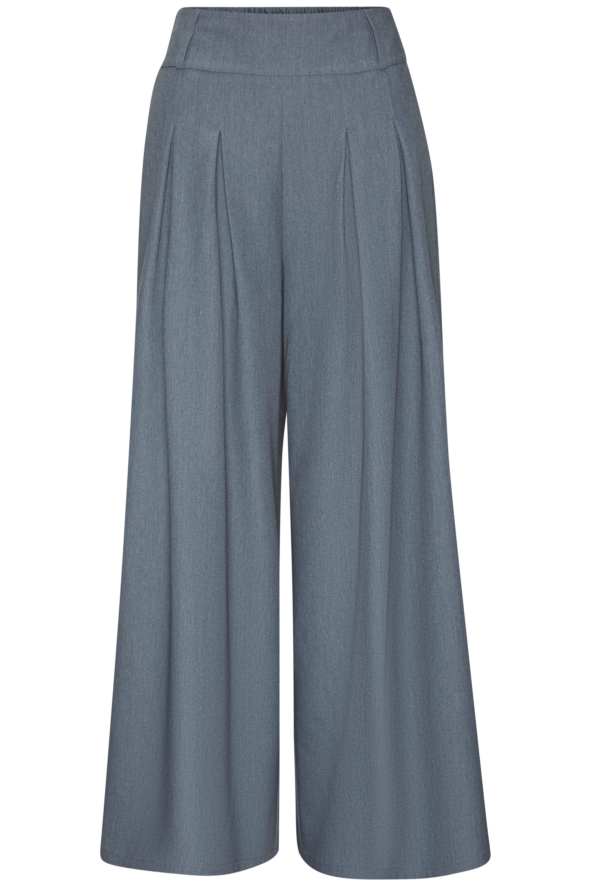 Lascana Broekrok met riemlussen, pantalon, chic