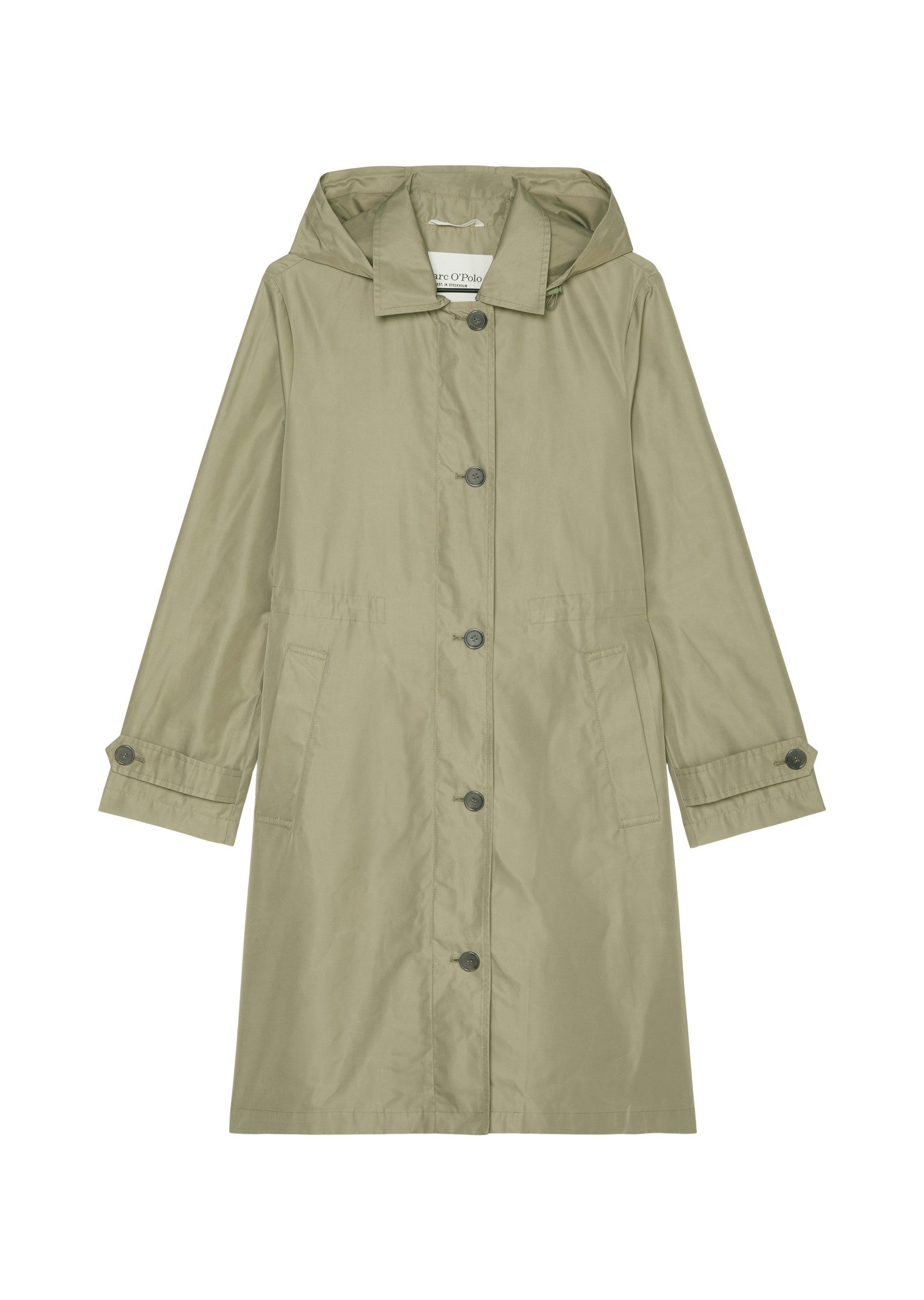 Marc O'Polo Trenchcoat In een losse fit en lichte A-vorm