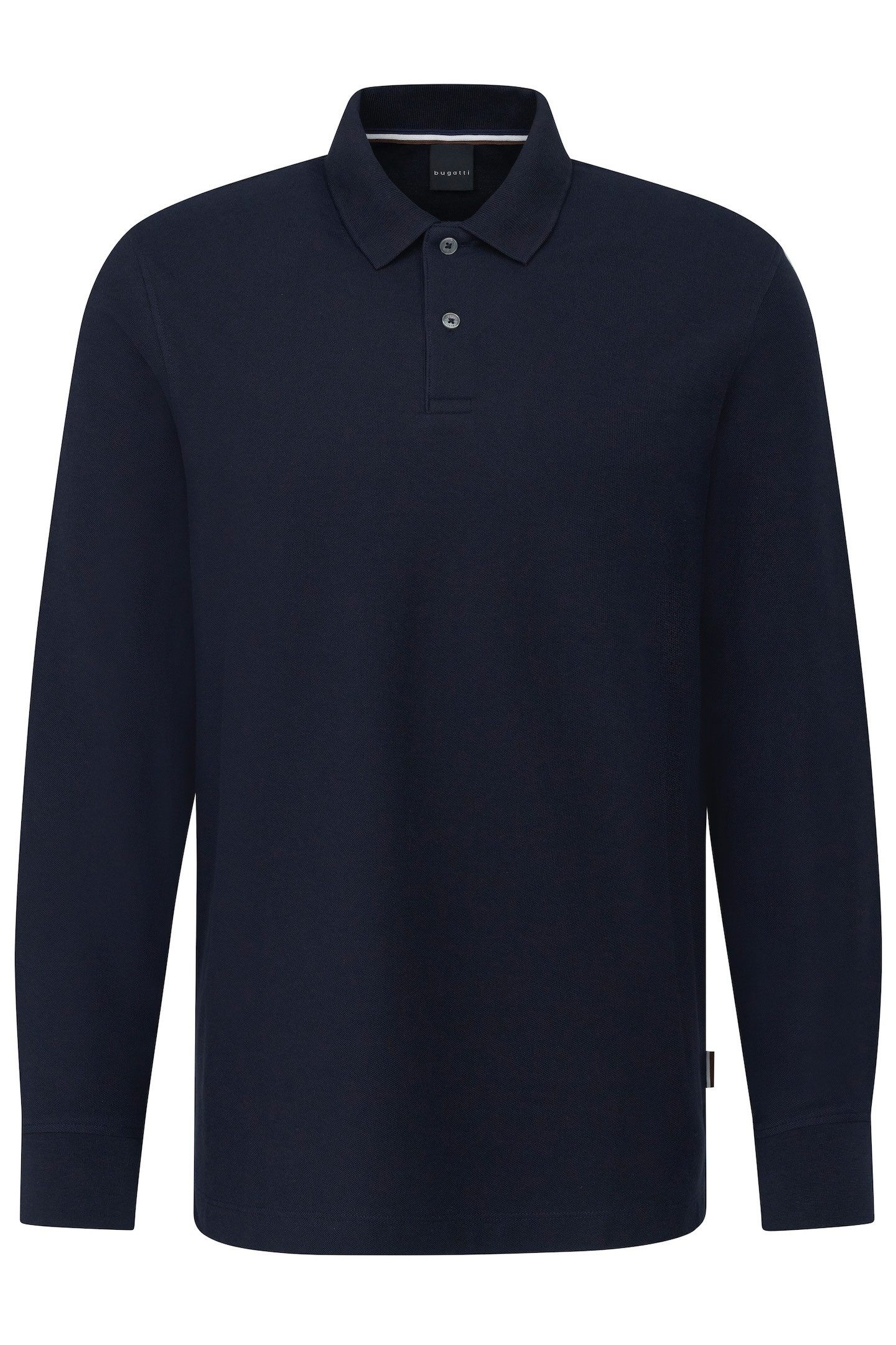 Bugatti Poloshirt met lange mouwen met lange mouwen