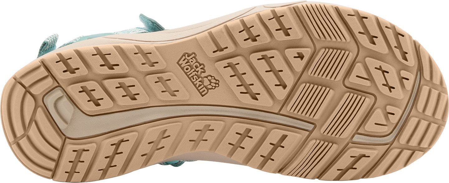 Jack Wolfskin Outdoorsandalen LAKEWOOD RIDE SANDAL W met klittenbandsluiting