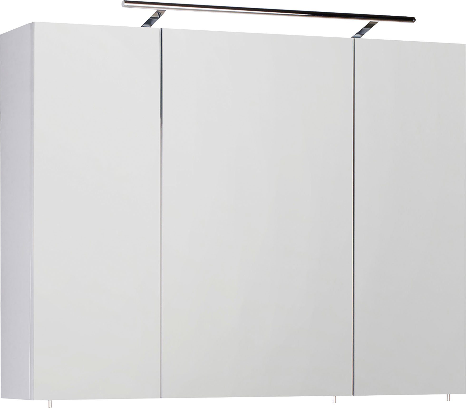 MARLIN Spiegelkast 3040 , breedte 90 cm spiegels & verlichting wit
