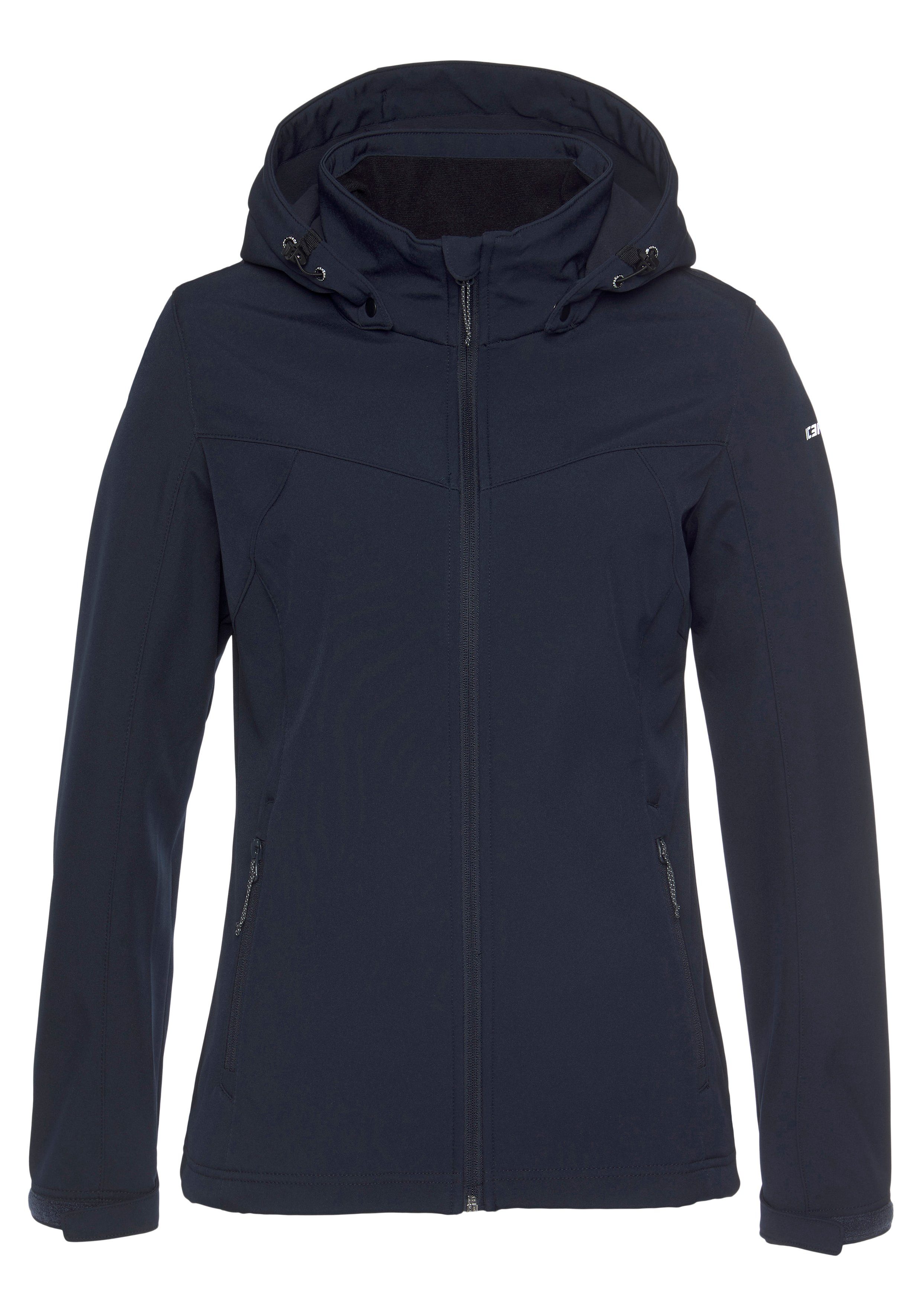 Icepeak Softshell-jack BRENHAM Winddicht & waterafstotend & ademend (1 stuk)
