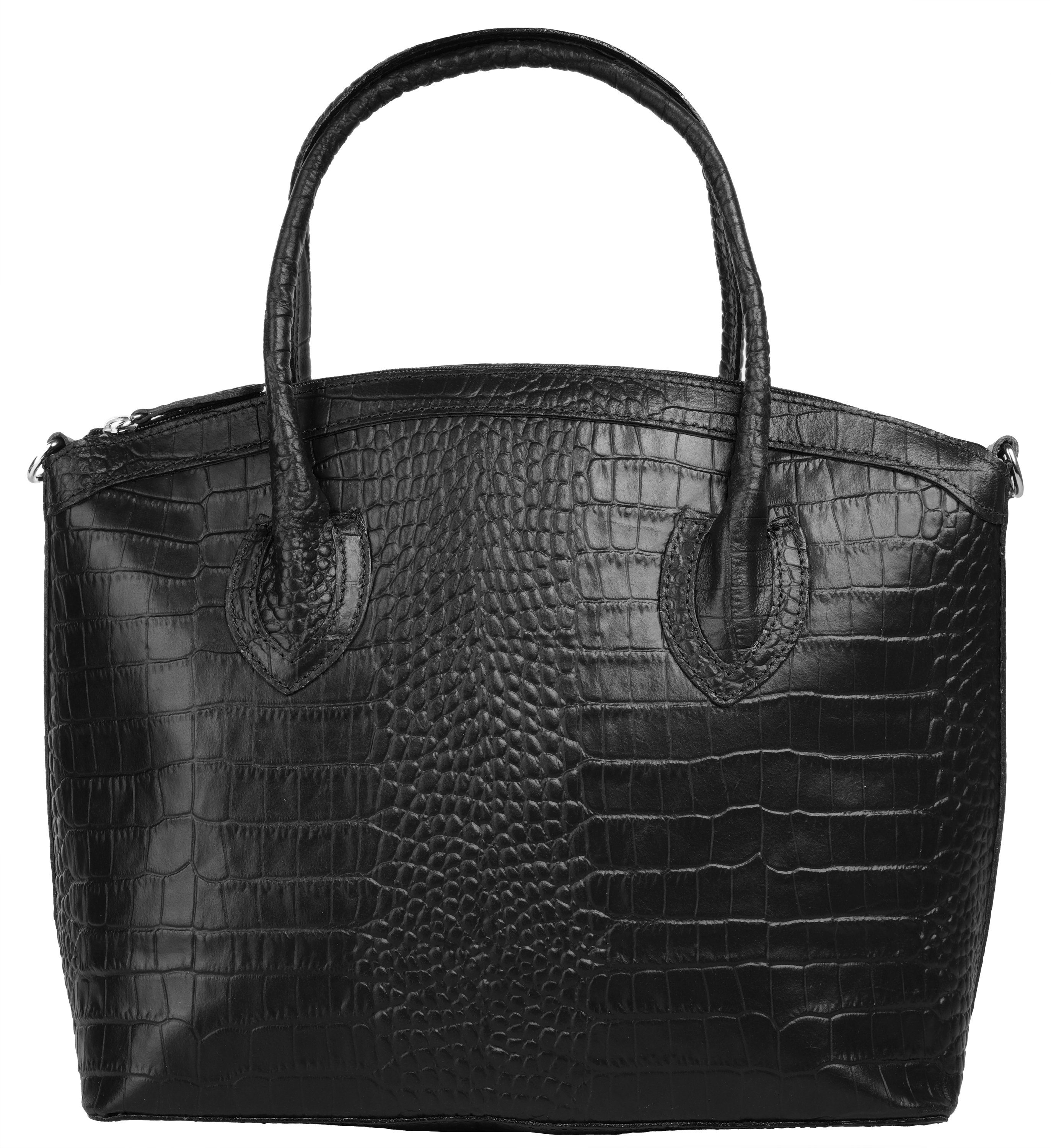 Cluty Tas echt leer, made in italy