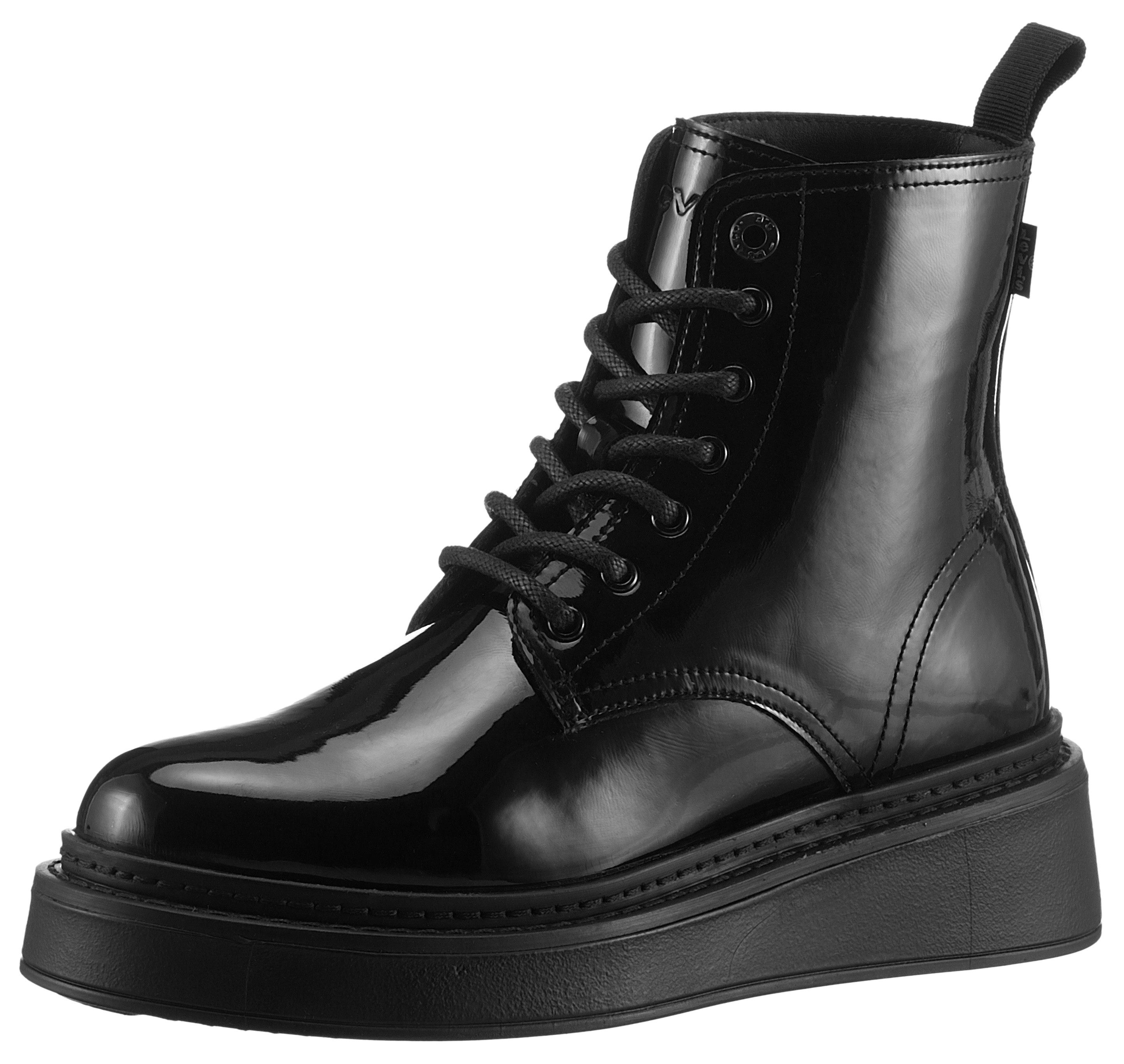 Levi's® Veterschoenen Harlow , plateau, veterschoenen, laarzen in ronde vorm