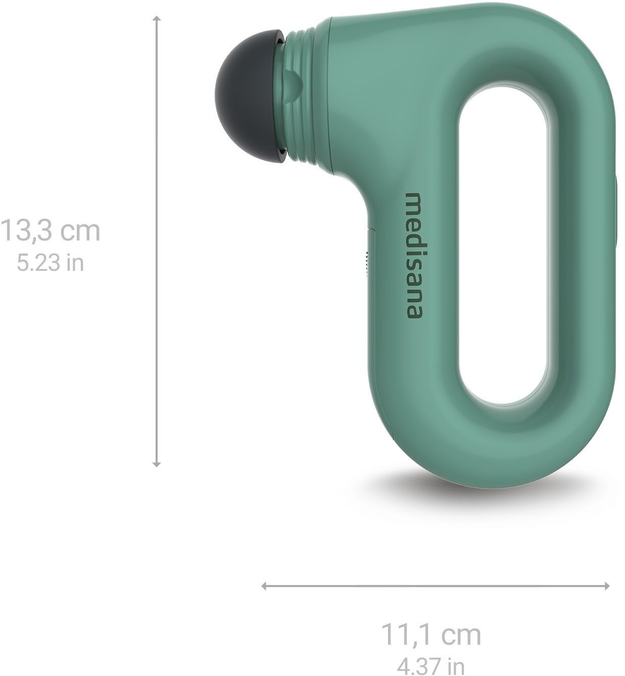 Medisana Kalmerings- en ontspanningsapparaat HM 330 Mini-handmassageapparaat met ontspannende vibratiemassage (set, 4-delig)