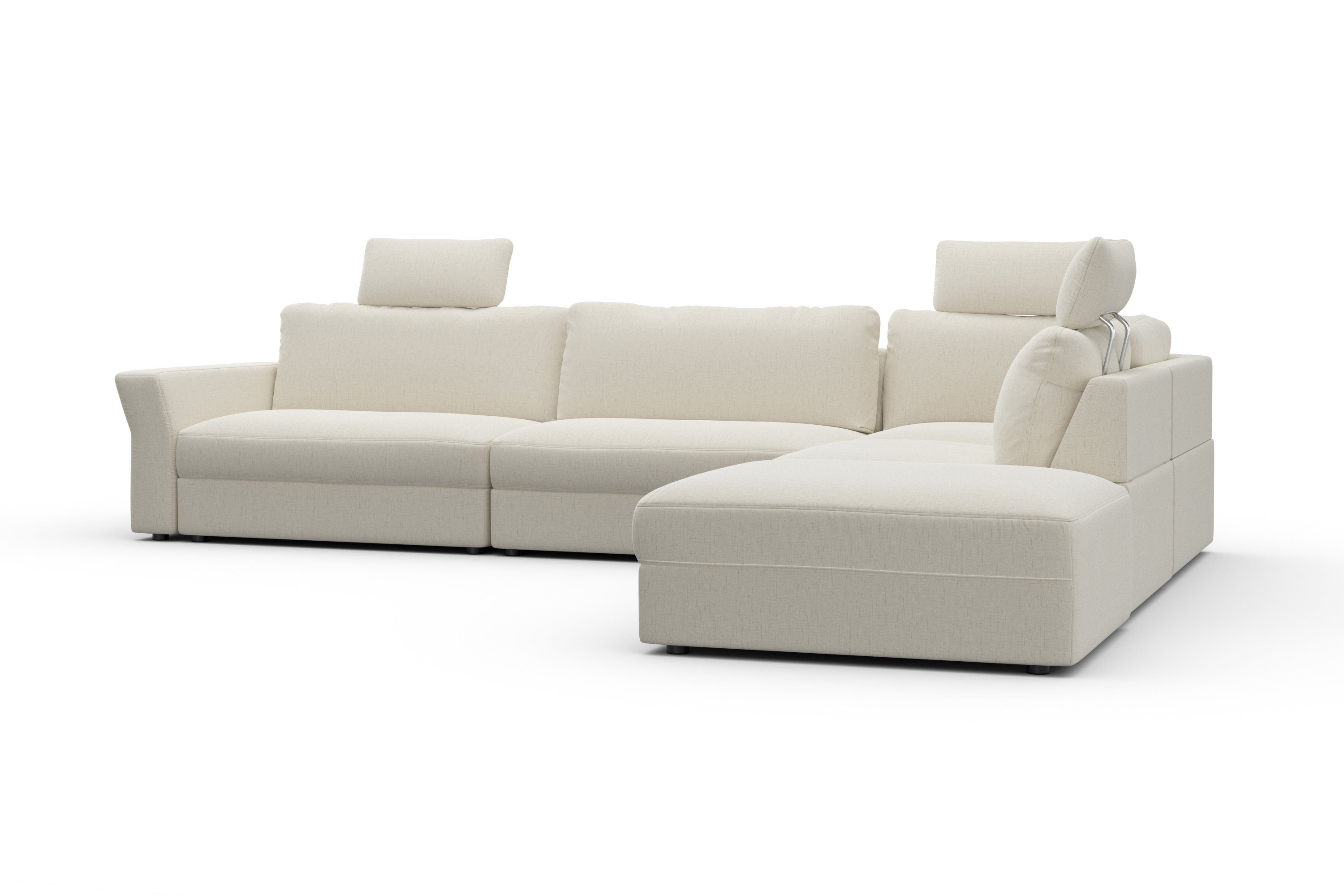sit&more Hoekbank Cadabra L-vorm Breedte 356 cm, met zitdiepteverstelling