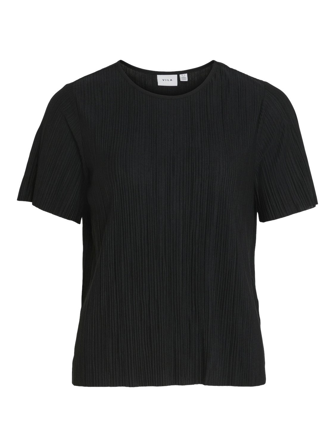 Vila Shirt met korte mouwen VIPLISA O-NECK S/S TOP - NOOS