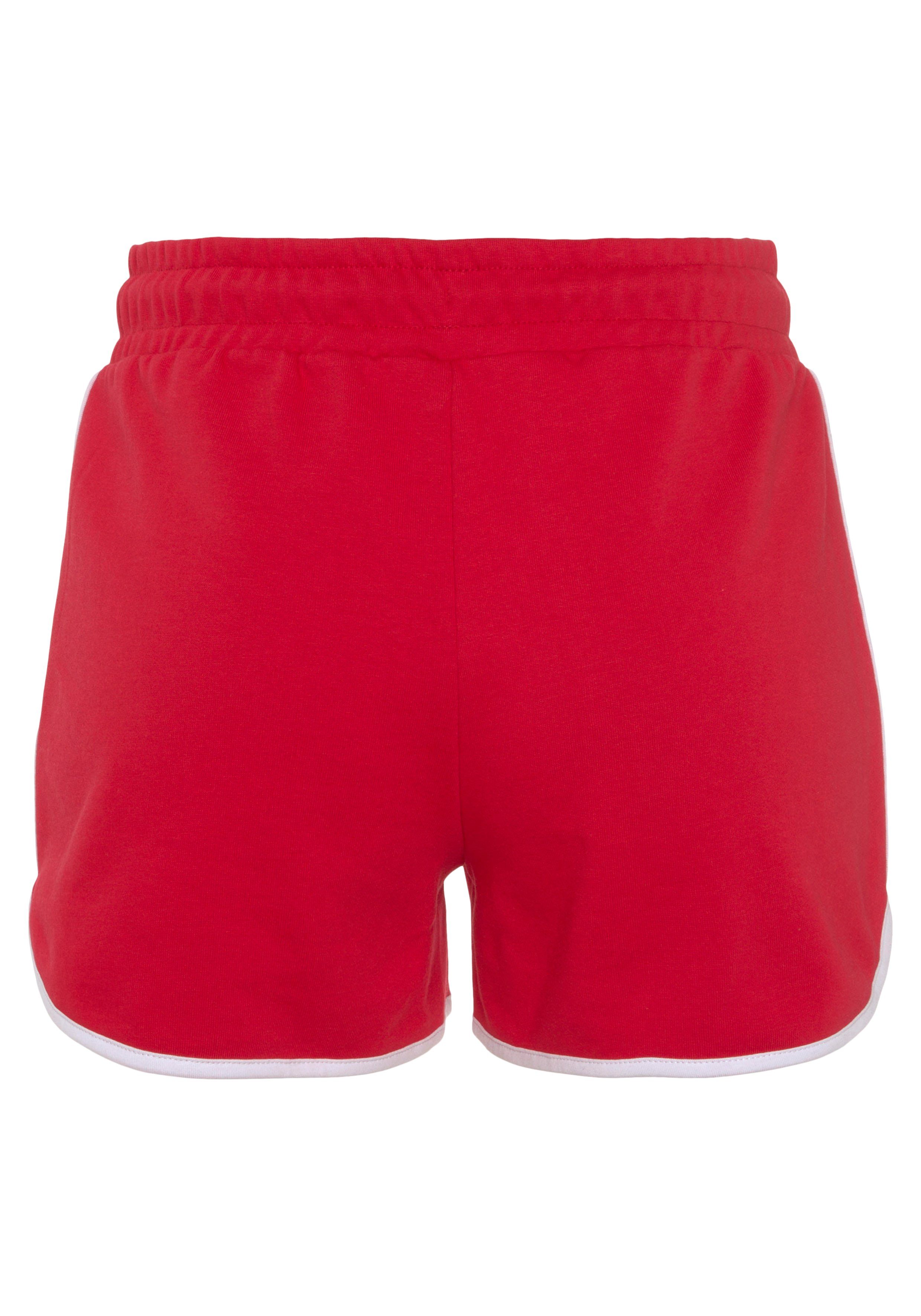 H.I.S Sweatshort -Relaxshorts met mooie borduursel, loungeanzug