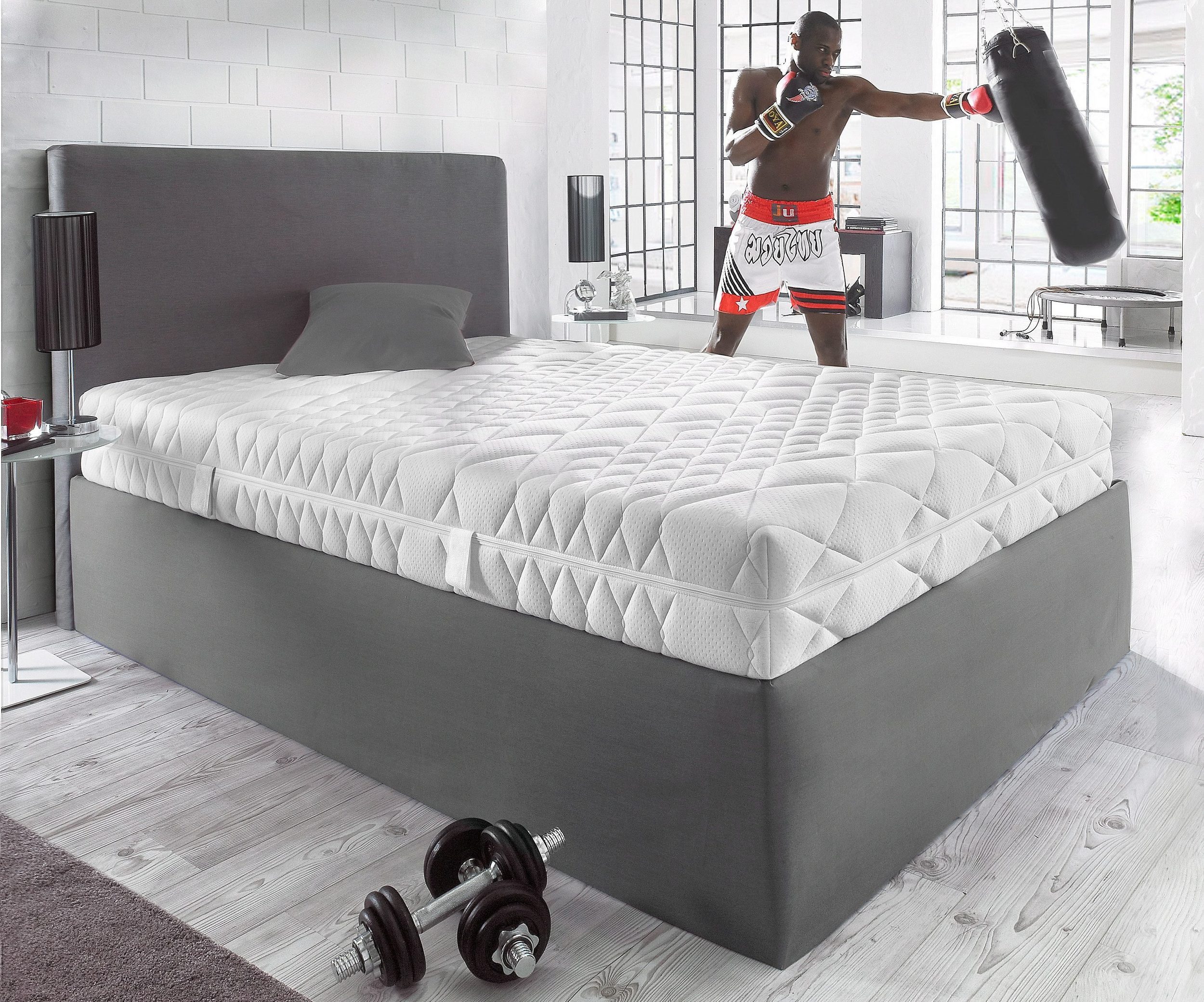 Malie Pocketveringsmatras Kroon matras 90x200 cm, 140x200 cm & andere afmetingen hoogte 21 cm (voordeelset)