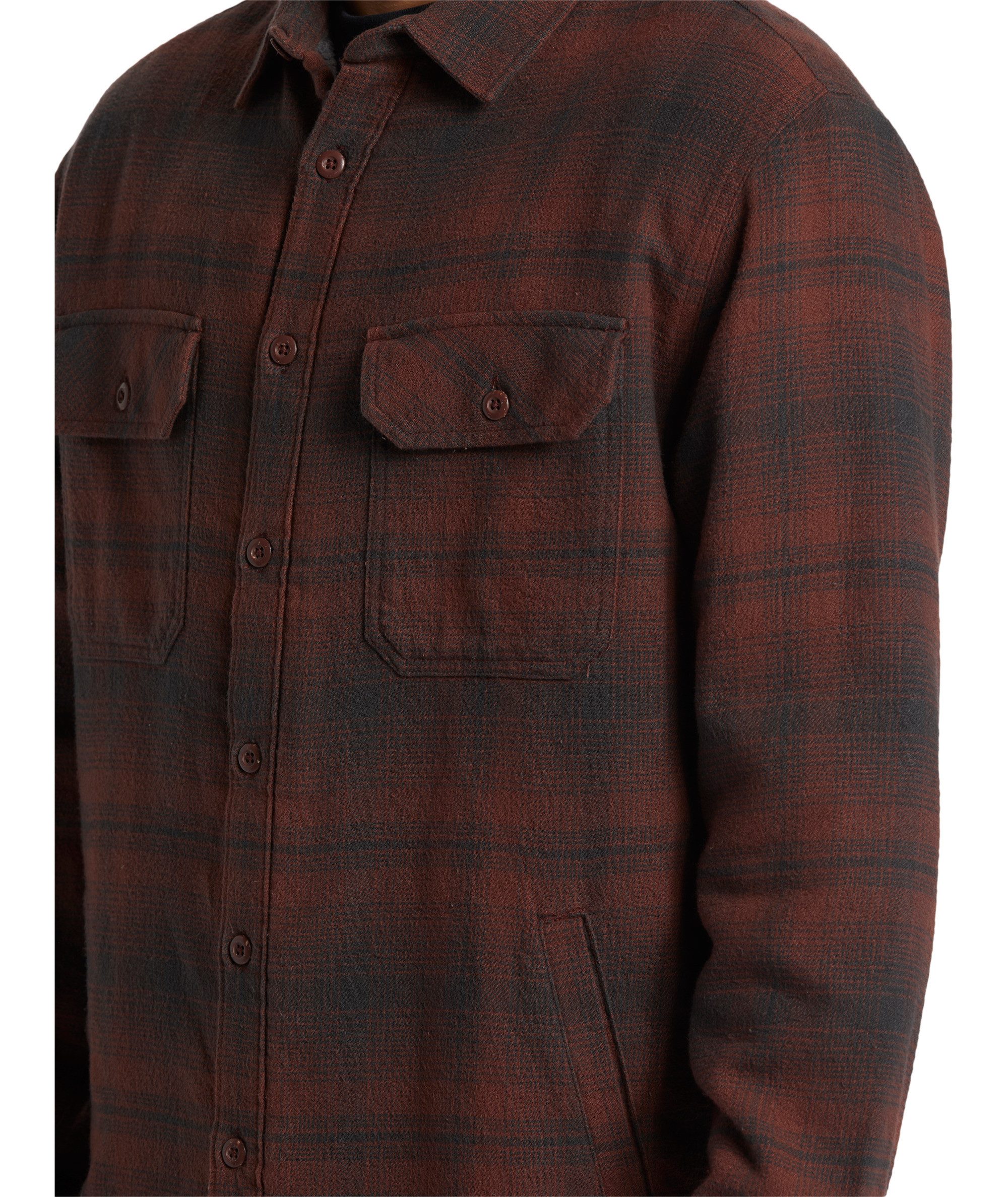 Quiksilver Overhemd met lange mouwen VENTURE OVERSHIRT SHERPA