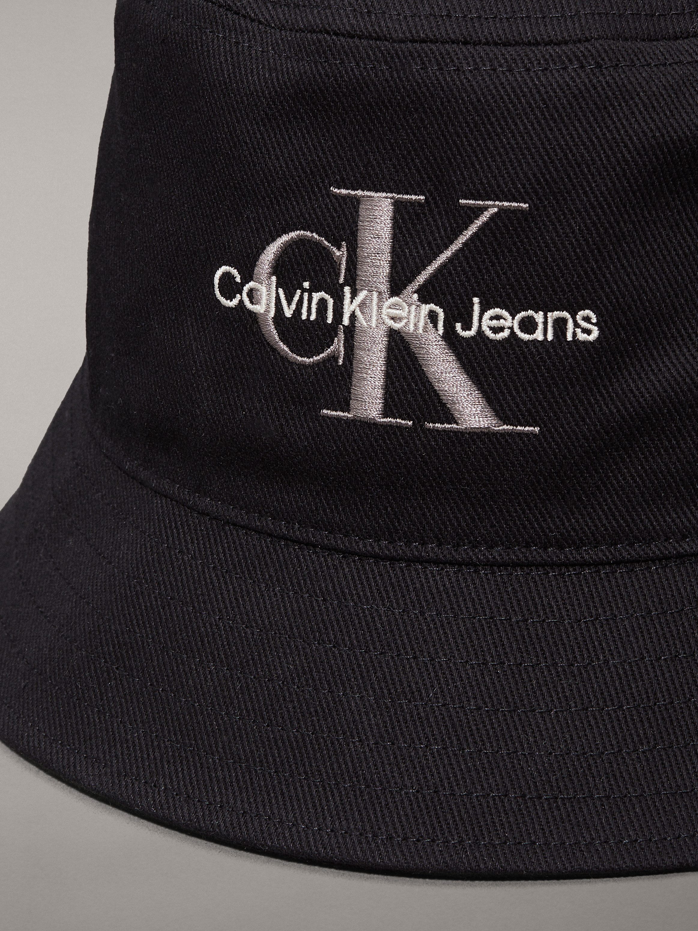 Calvin Klein Vissershoed MONOLOGO EMBROIDERY BUCKET HAT