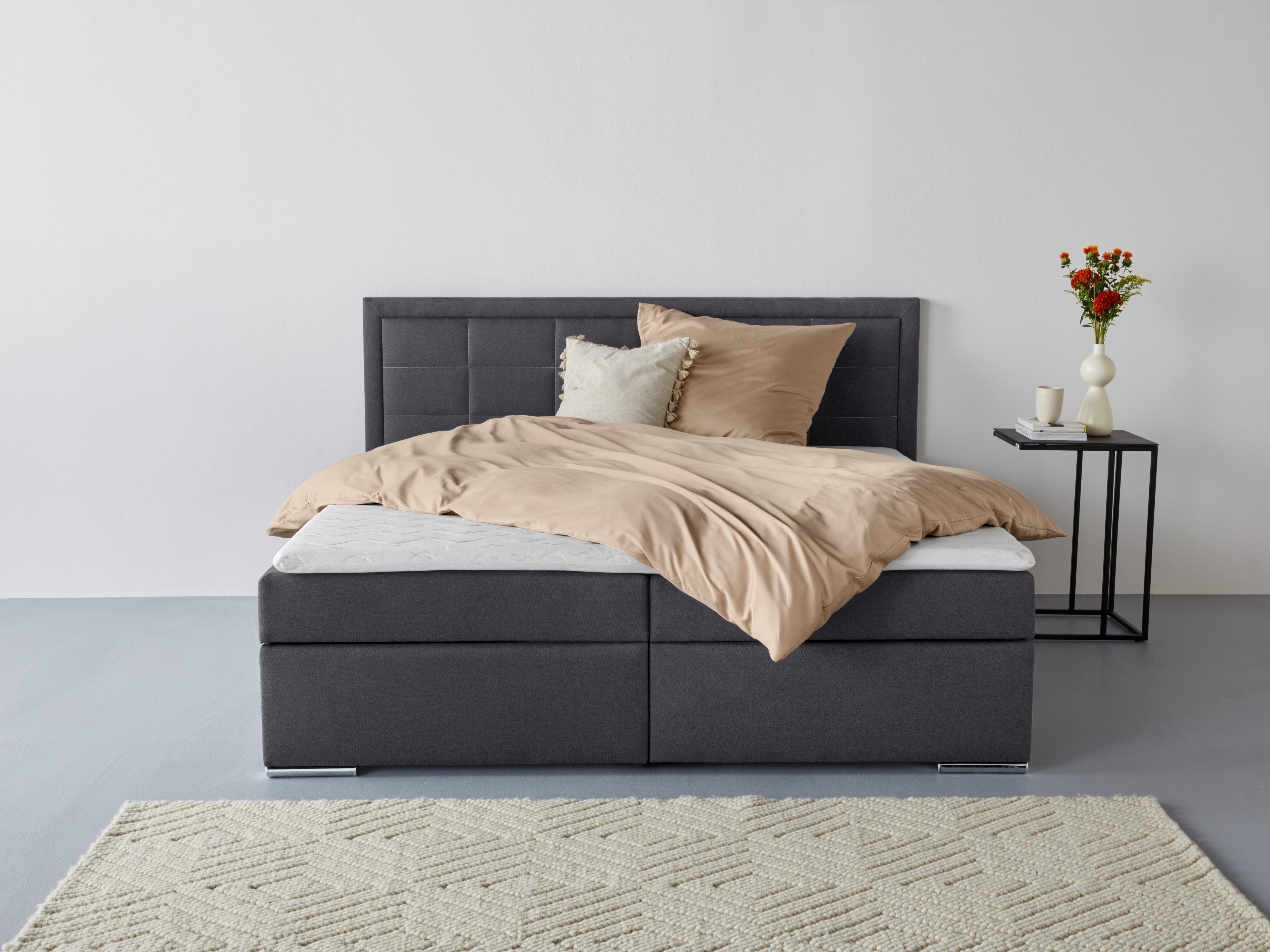 COLLECTION AB Boxspring Athena, OTTOs Choice, Topseller optioneel met bedkist inclusief topper bij uitvoering met matras, in hardheden h2, h3, h4