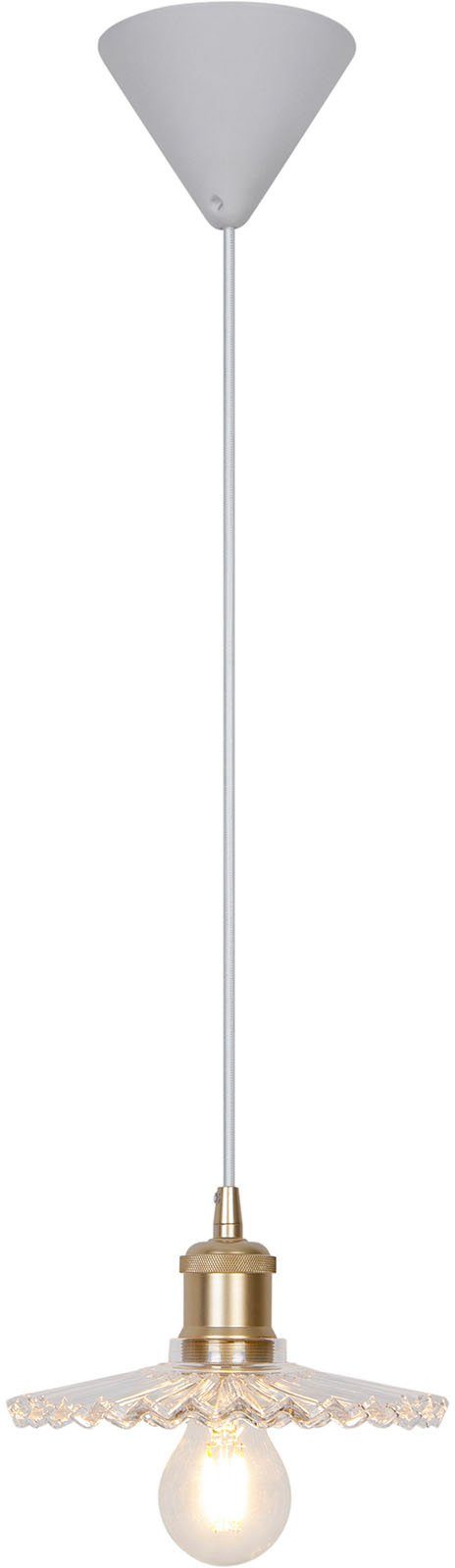Nordlux Hanglamp Torina Vintage-design, luchtige look met feminiene touch, voor lichtbronnen E27 (1 stuk)