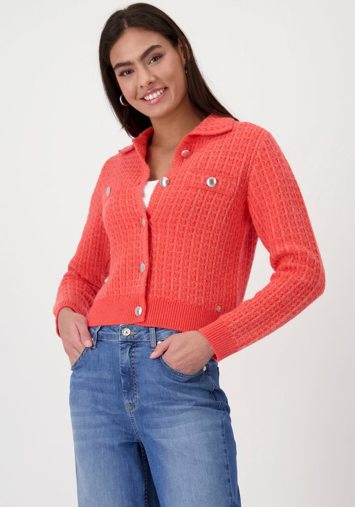 Monari Cardigans Red Dames