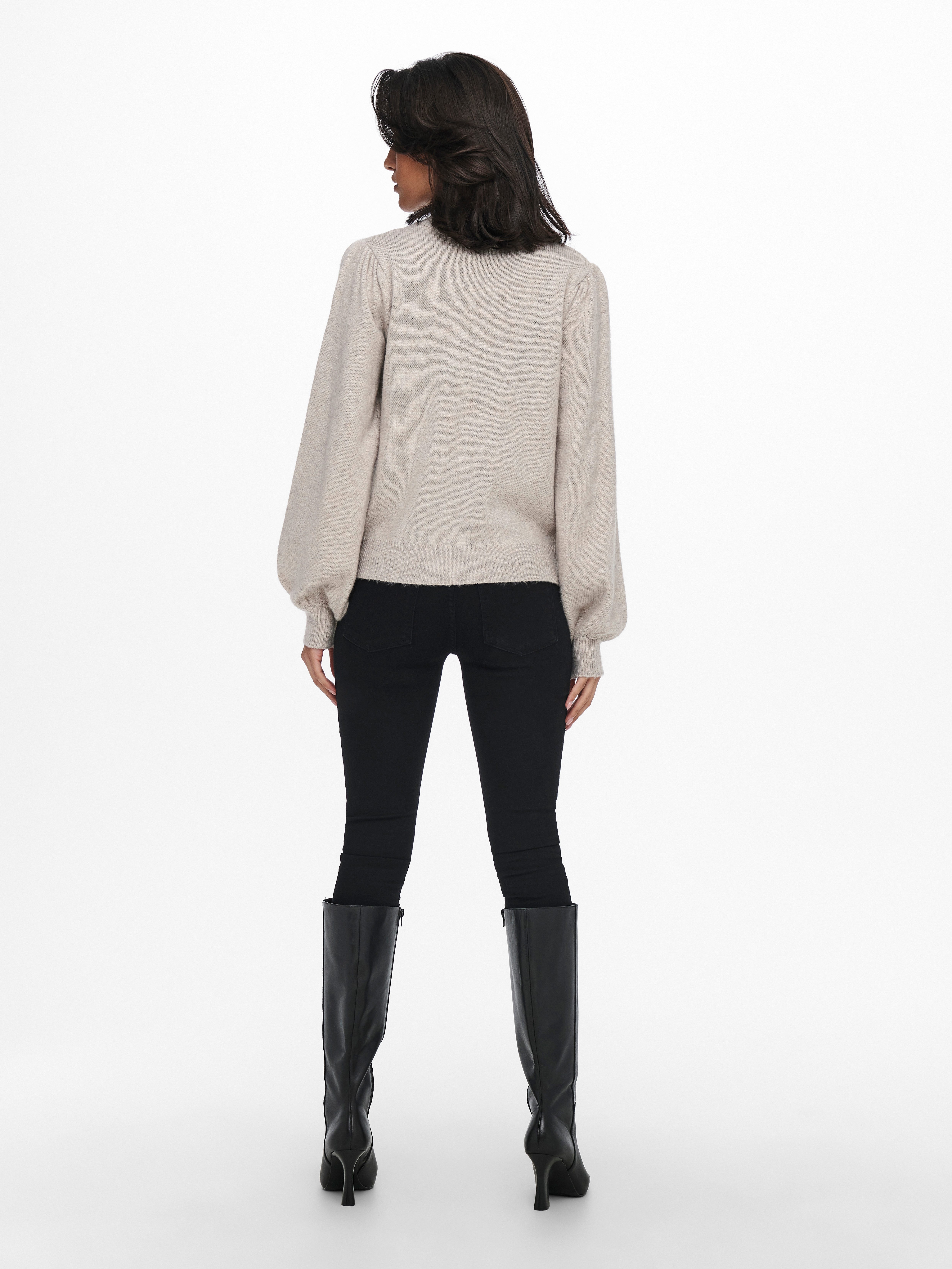 JDY Trui met staande kraag JDYRUE LIFE L/S PULLOVER KNT NOOS