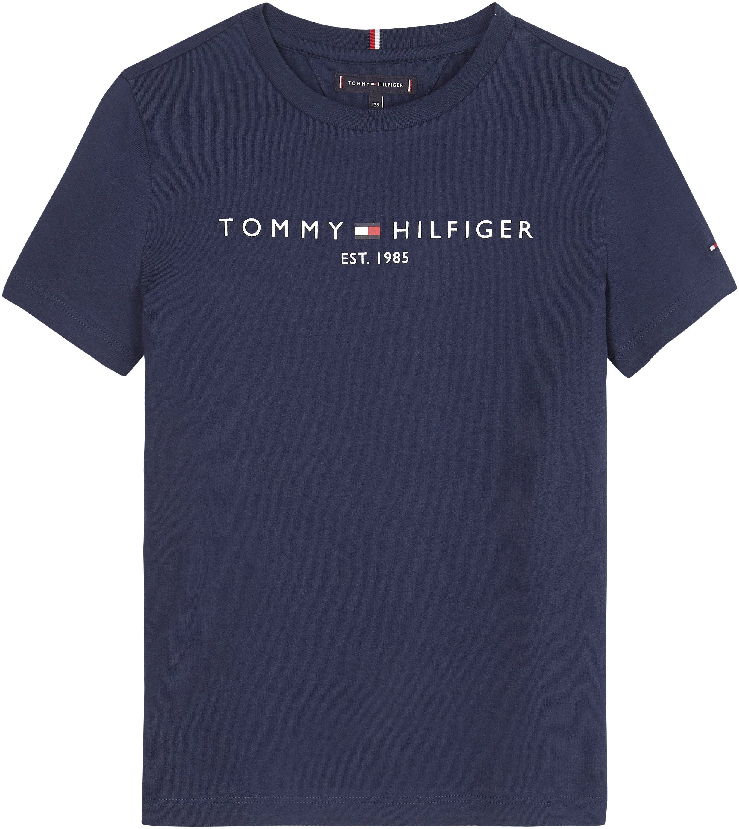Tommy Hilfiger T-shirt ESSENTIAL TEE Kinderen Kids Junior MiniMe, voor jongens en meisjes