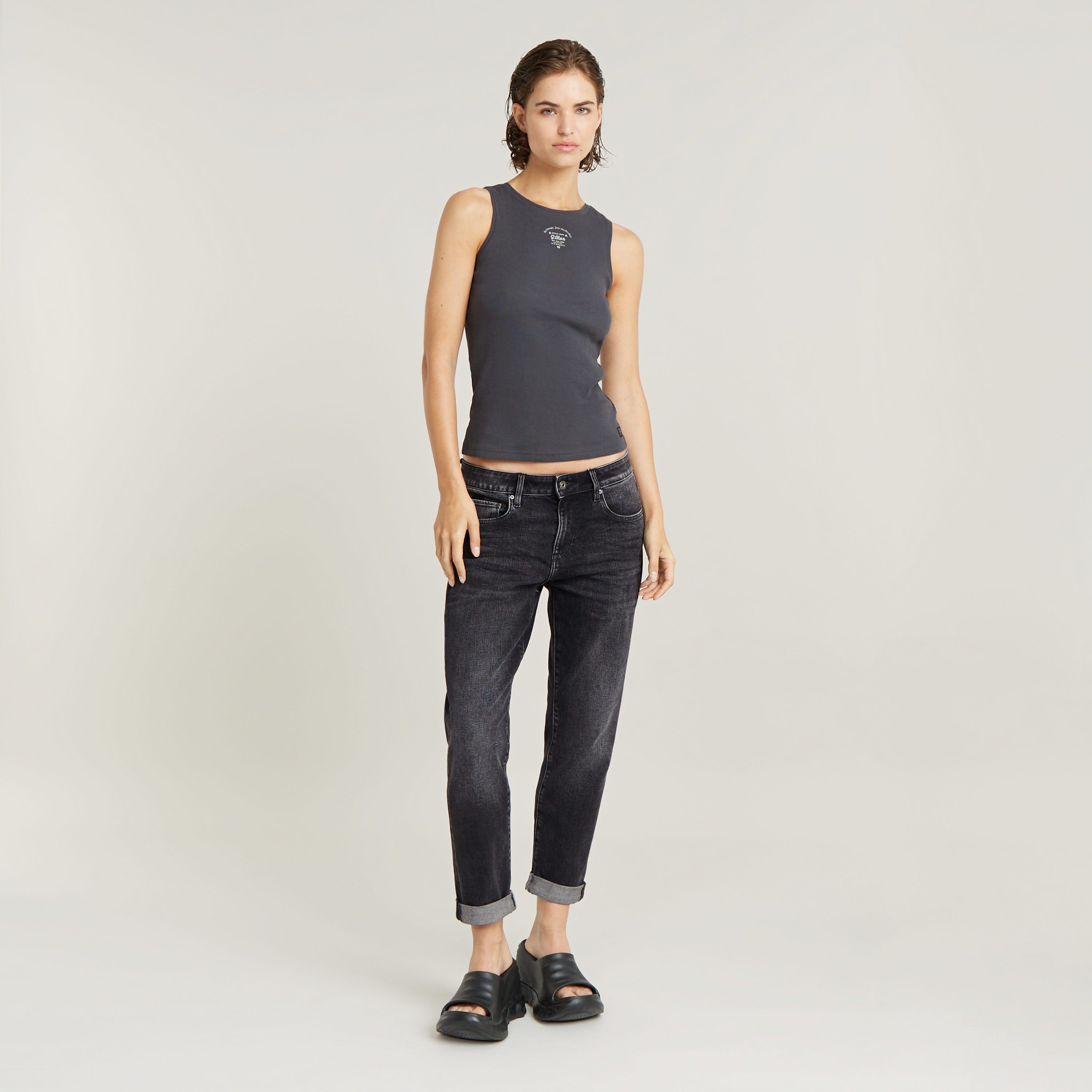 G-Star RAW Shirttop Racerback ribbed slim tank top wmn