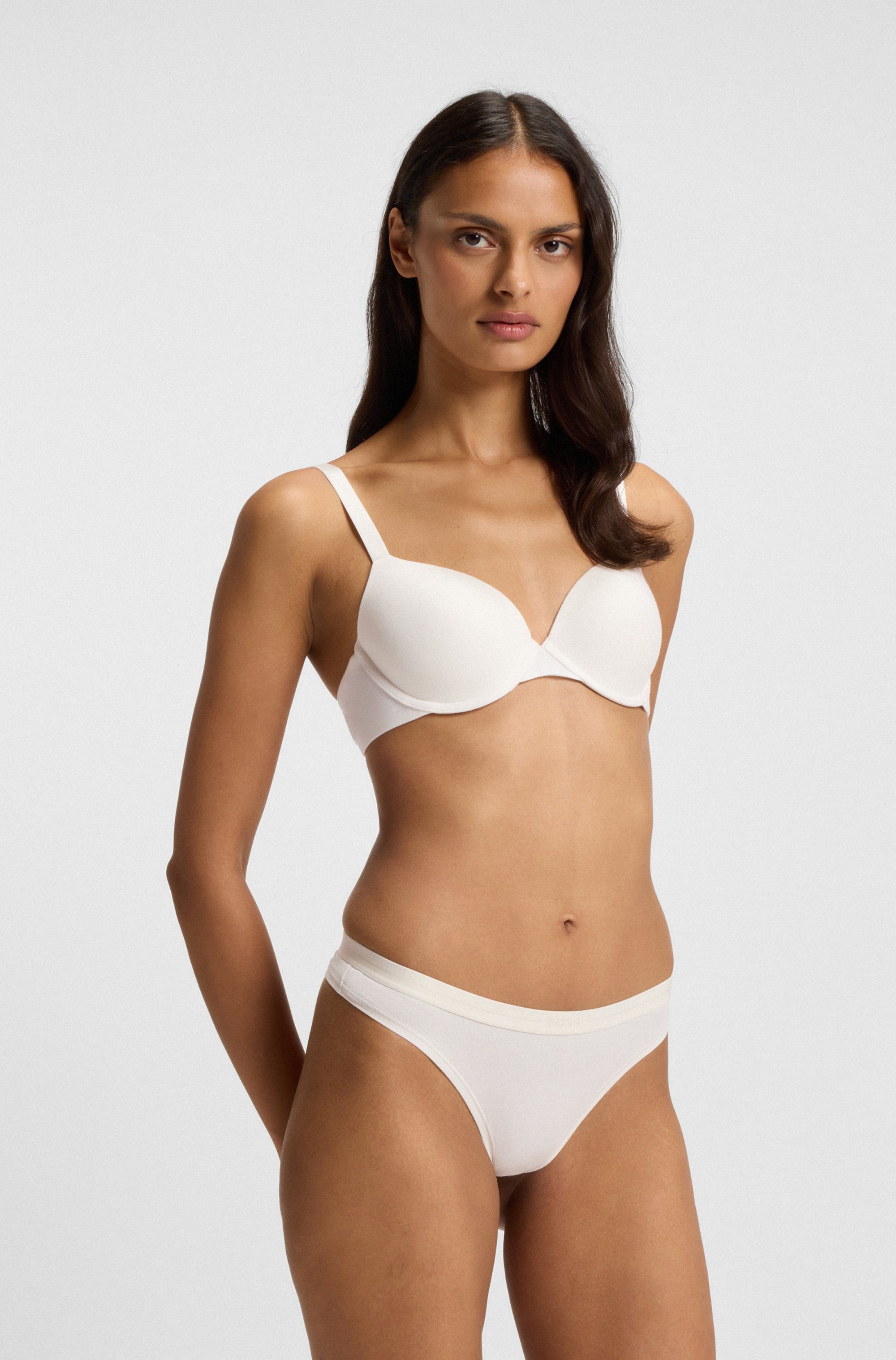 BOSS Slip 3P BRIEF met elastische logoband (3 stuks)