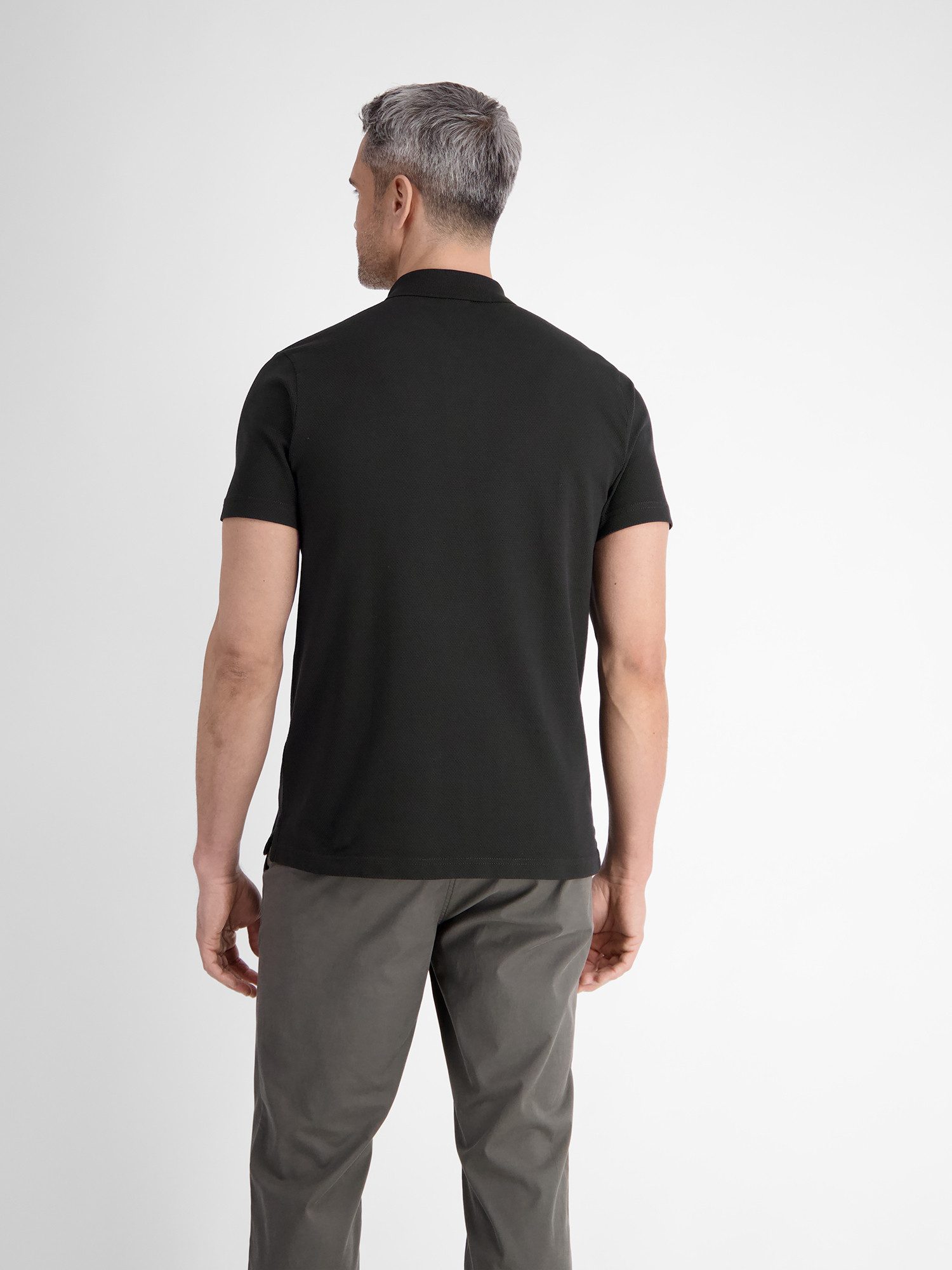 Lerros Poloshirt LERROS Poloshirt in zachte wafelpiqué kwaliteit