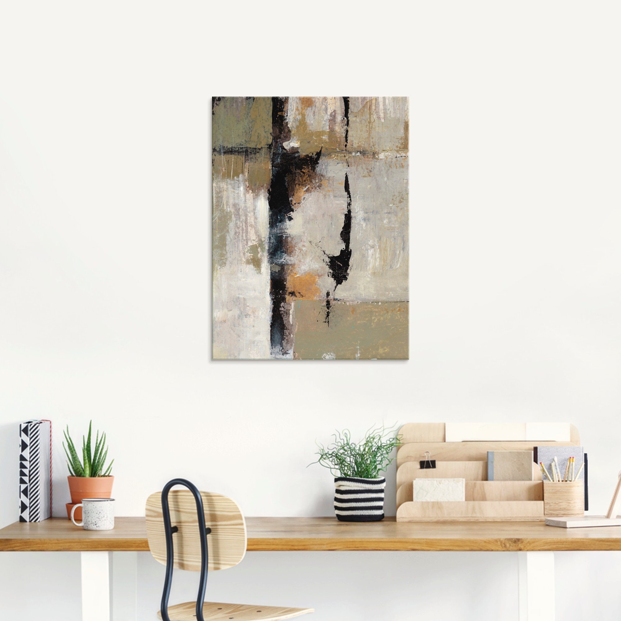 Artland Print op glas Gebaar II in verschillende maten