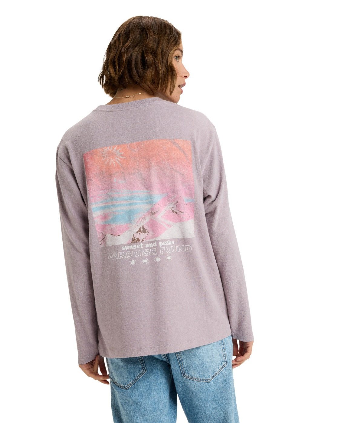 Roxy Shirt met lange mouwen Hangloose Washed
