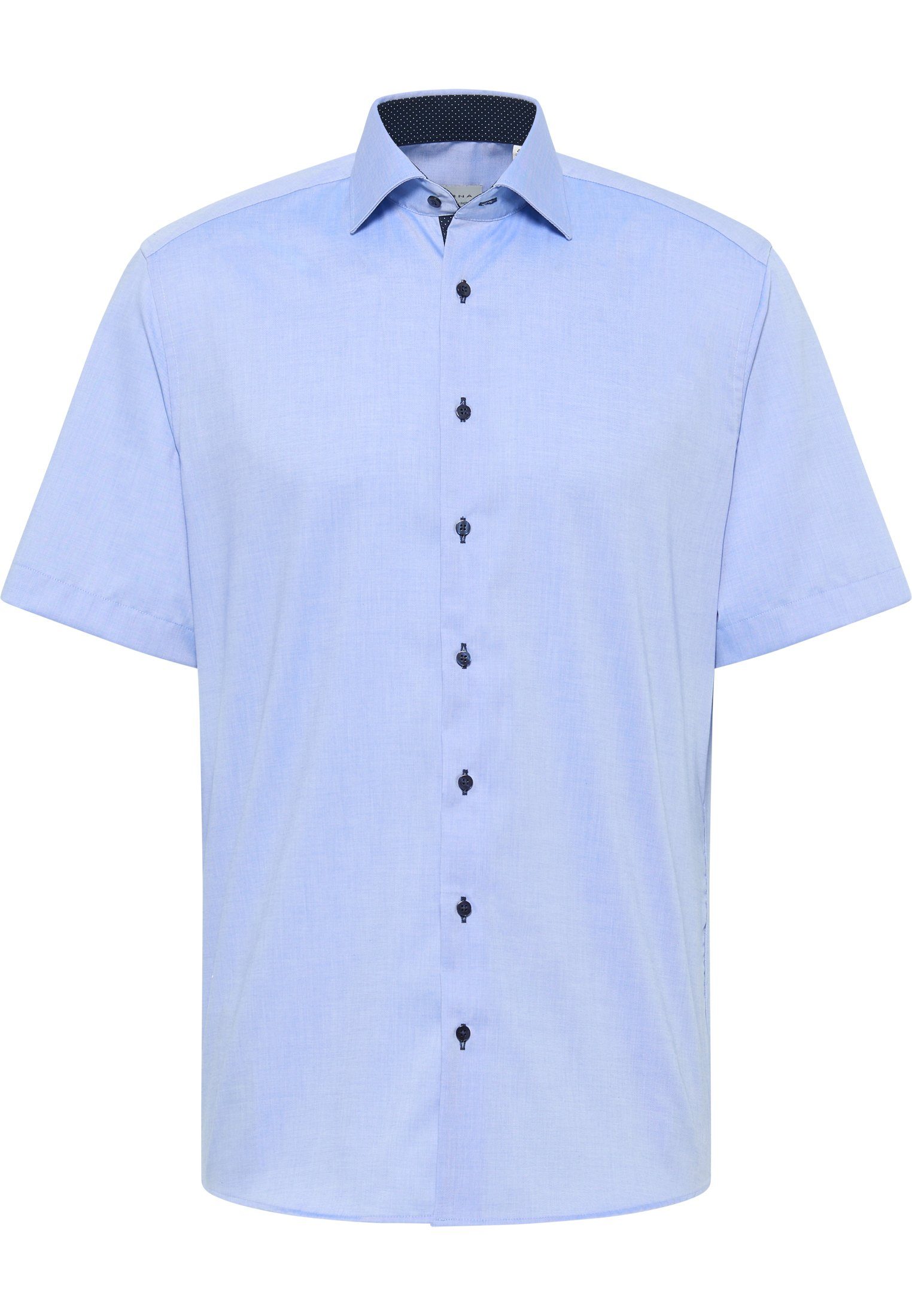 Eterna Overhemd met korte mouwen MODERN FIT NON IRON (strijkvrij)