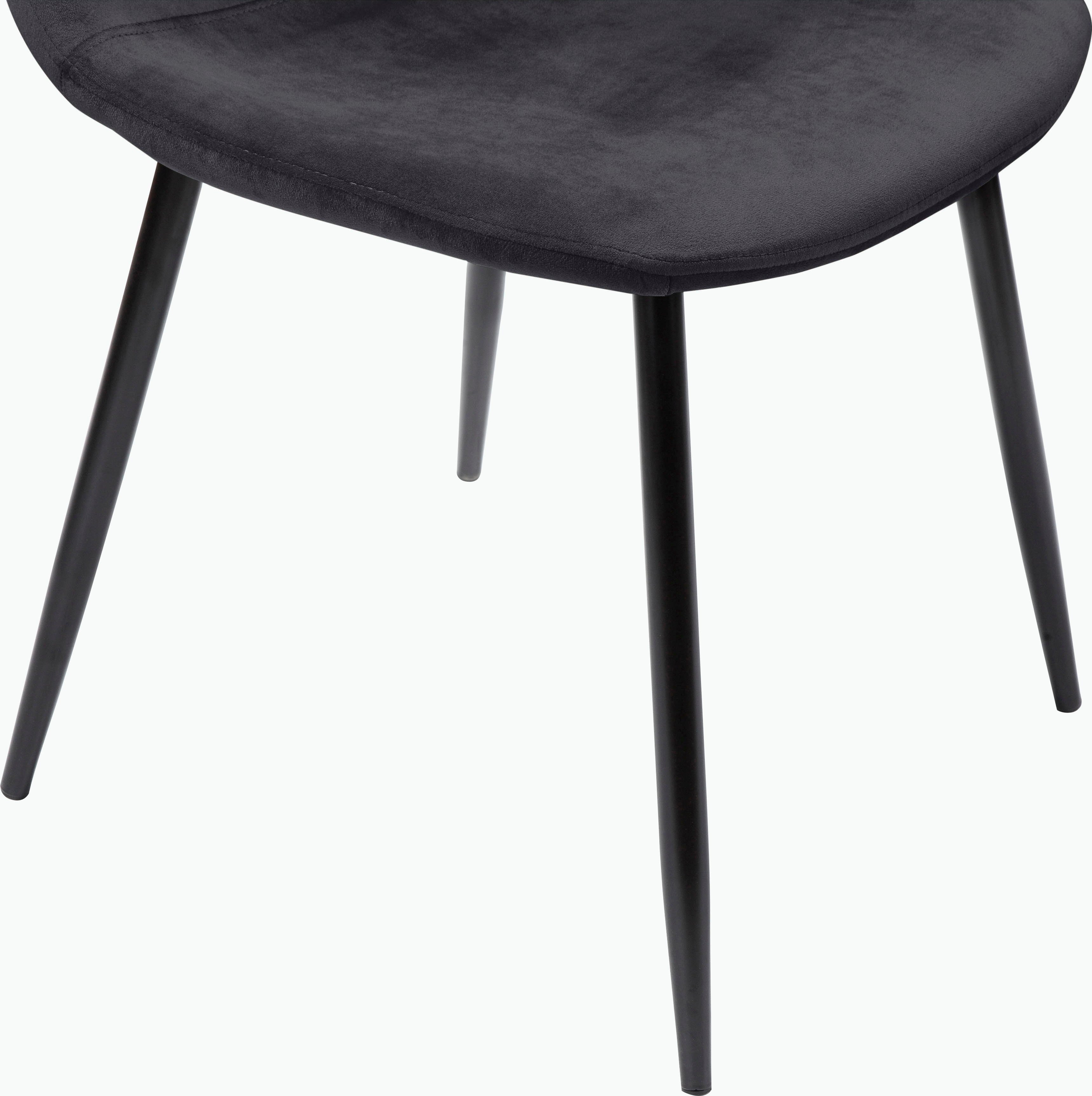 Leonique Eethoek Eadwine, TOPSELLER! Zitgroep eettafel plus 4 eetkamerstoelen (set, 5-delig)