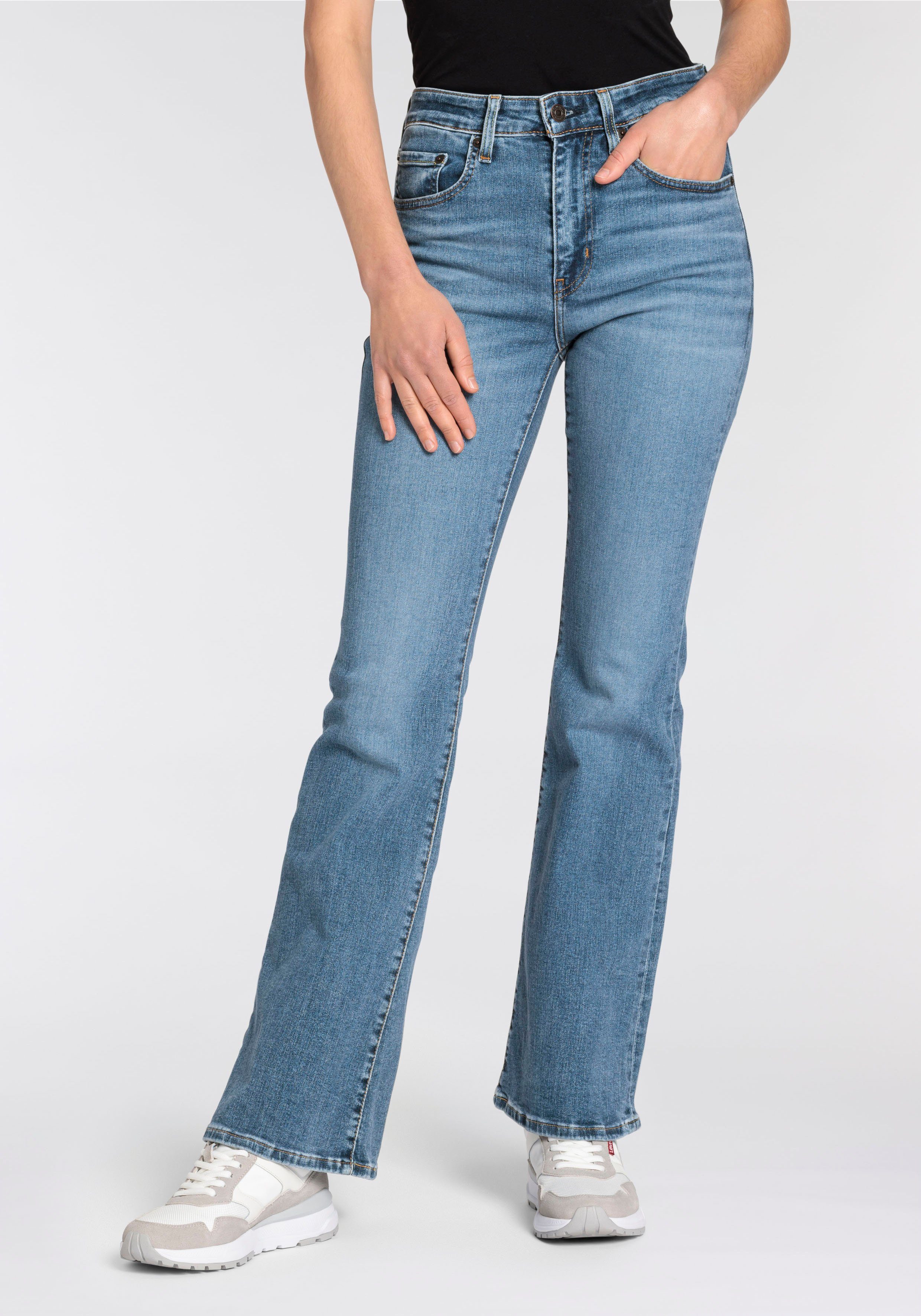 Levi's Wijd uitlopende jeans 726 HR FLARE