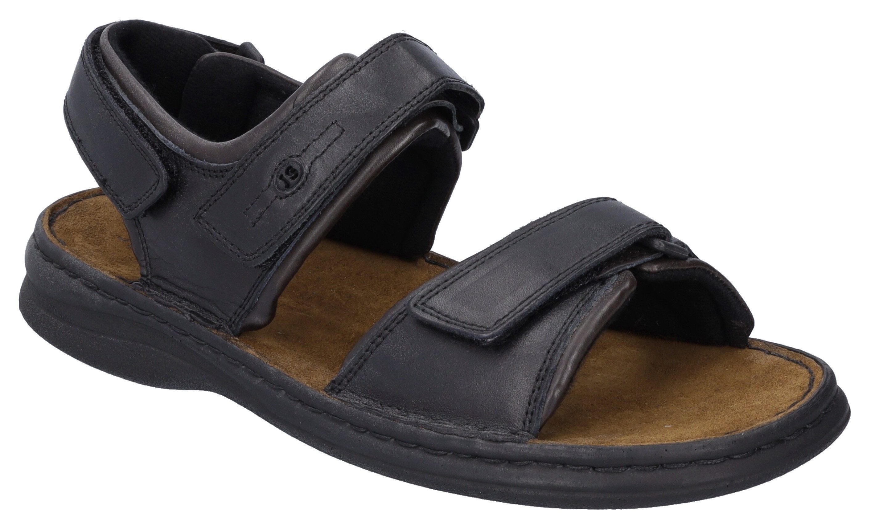 Josef Seibel Sandalen Rafe , zomerschoen, klittenbandschoen, sandaal, met driedubbele klittenbandsluiting