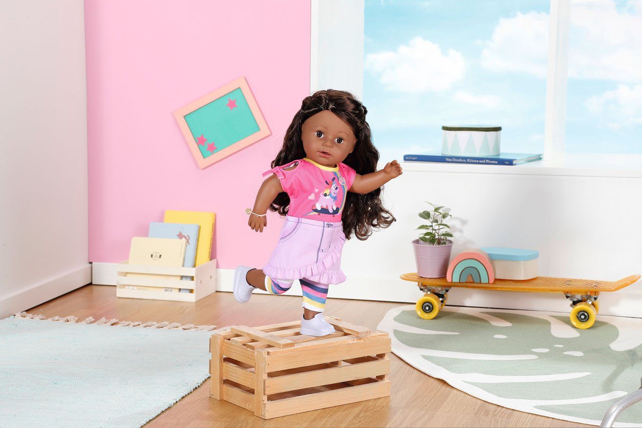 Baby Born Staande pop Sister, Dolls of Colour, 43 cm