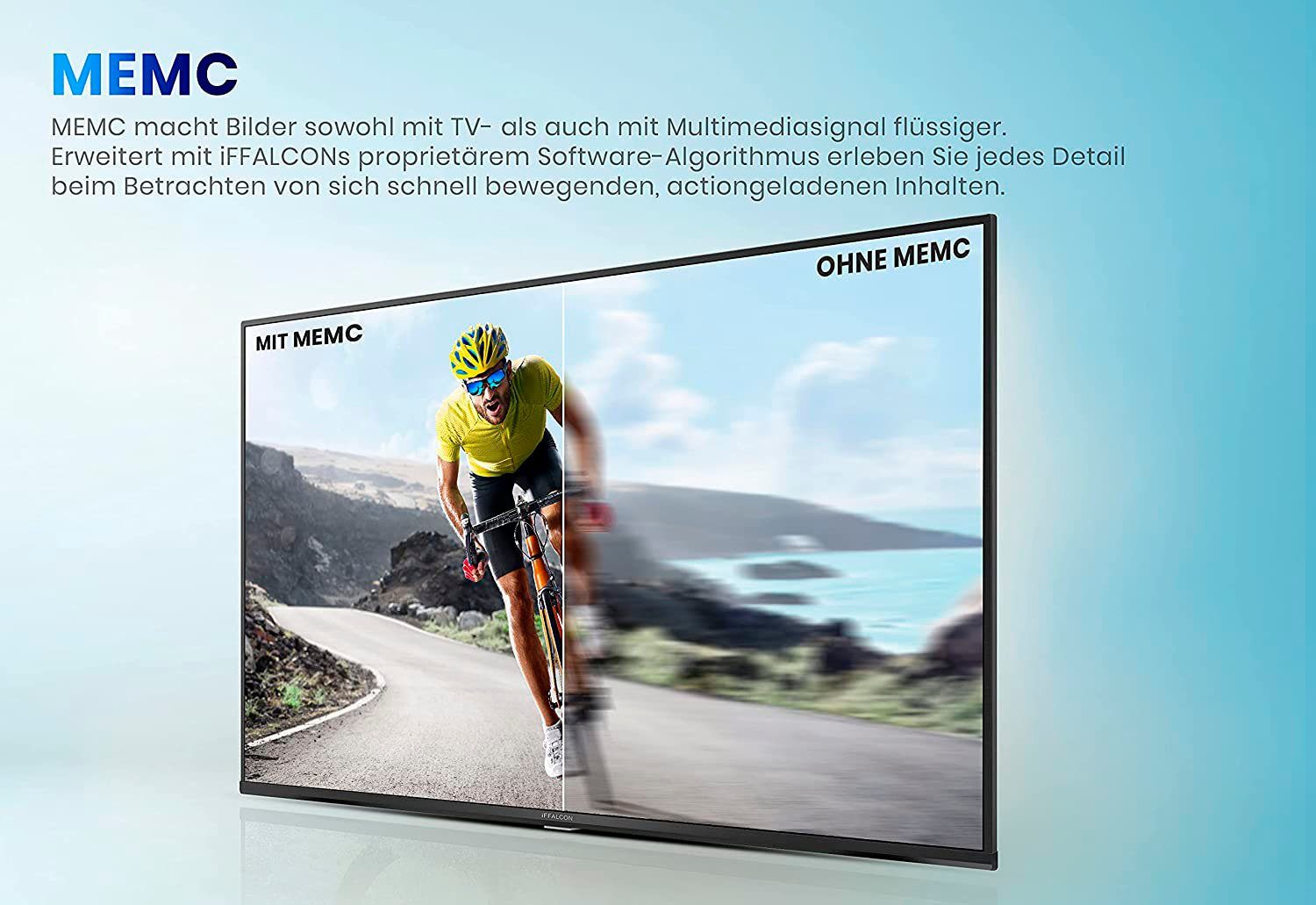 iFFALCON LCD-led-TV 55K610X1, 139,7 cm / 55", 4K Ultra HD, Android TV - Smart TV