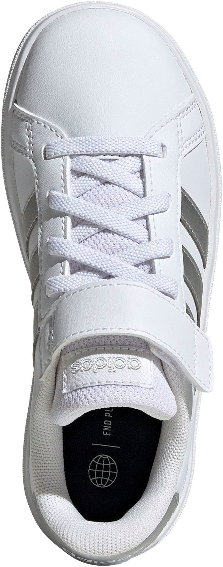 adidas Sportswear Klittenbandschoenen GRAND COURT 2.0 KIDS Design geïnspireerd op de adidas Superstar