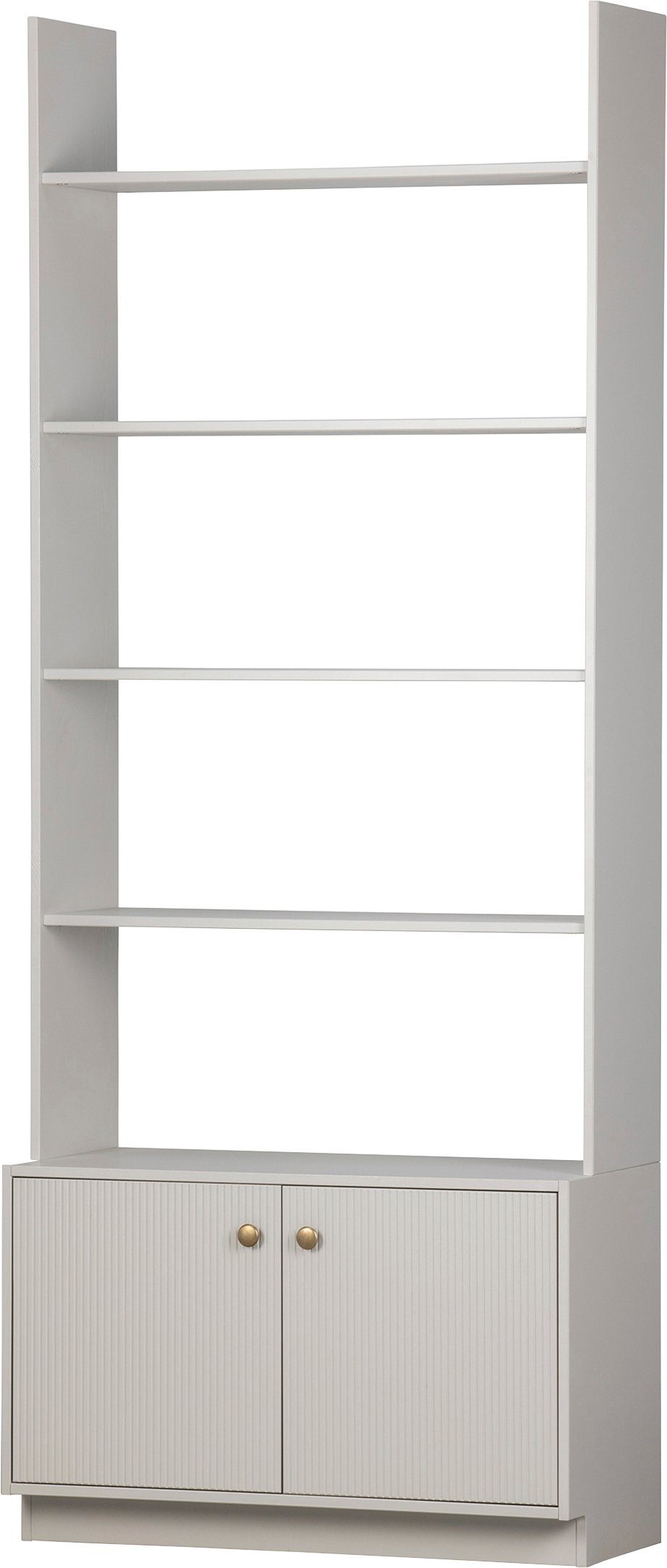 WOOOD Multifunctionele kast Madu van dennenhout en metaal, breedte 80 cm