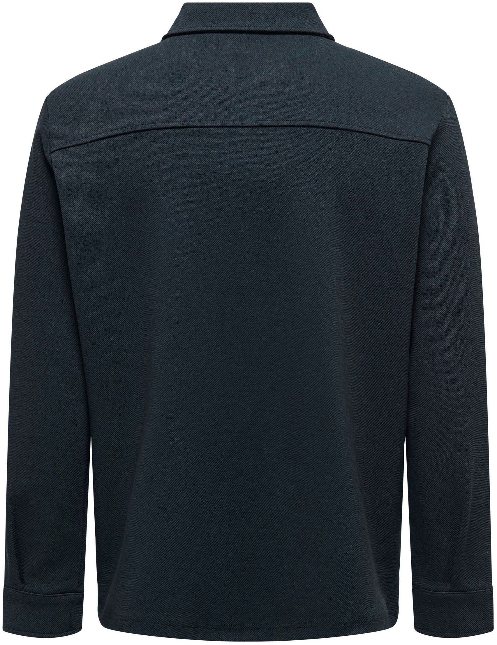 ONLY & SONS Overhemd met lange mouwen ONSNEWKODYL OVERSHIRT SWEAT NOOS