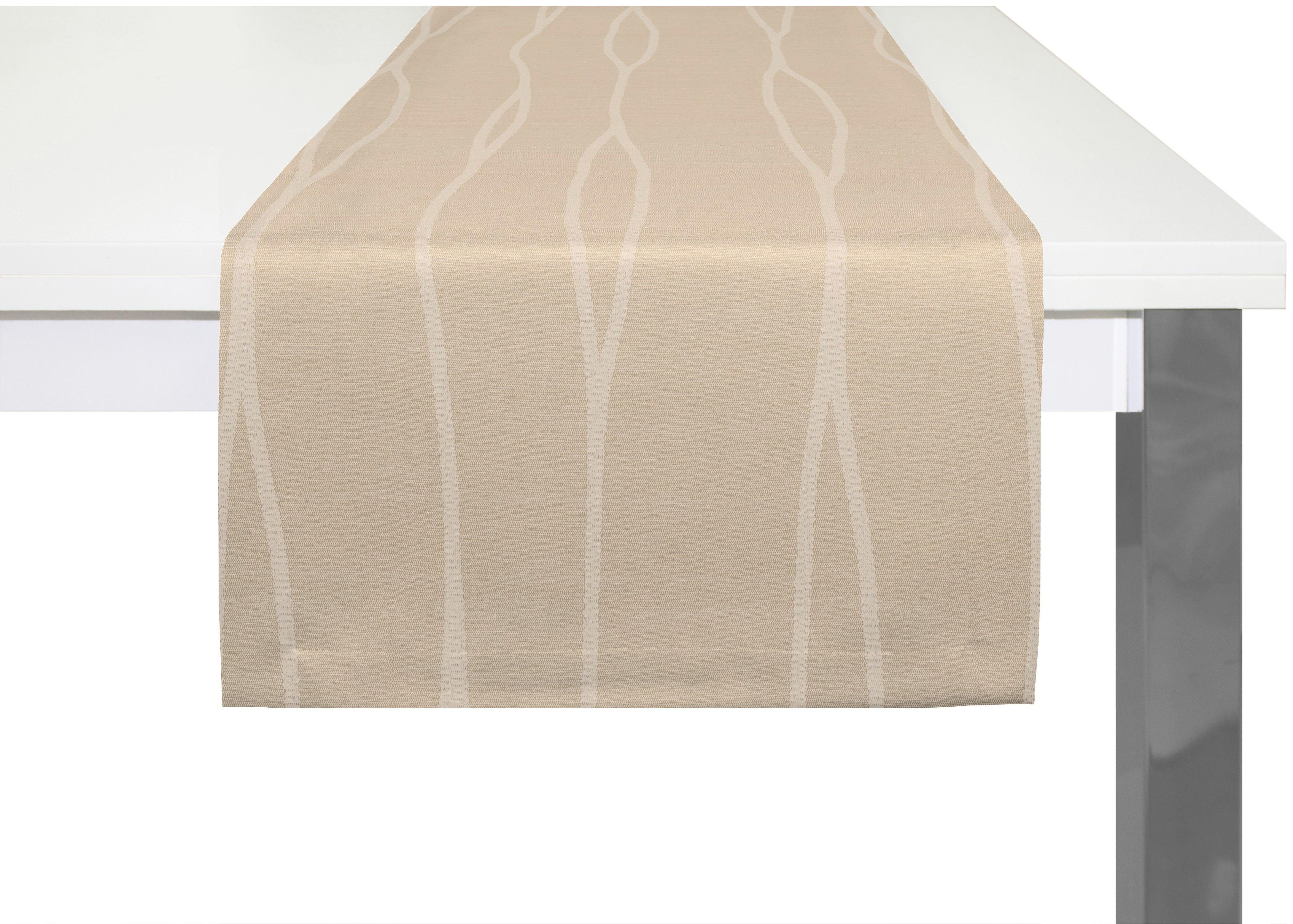 Wirth Tafelloper LANGWASSER tafelkleden beige