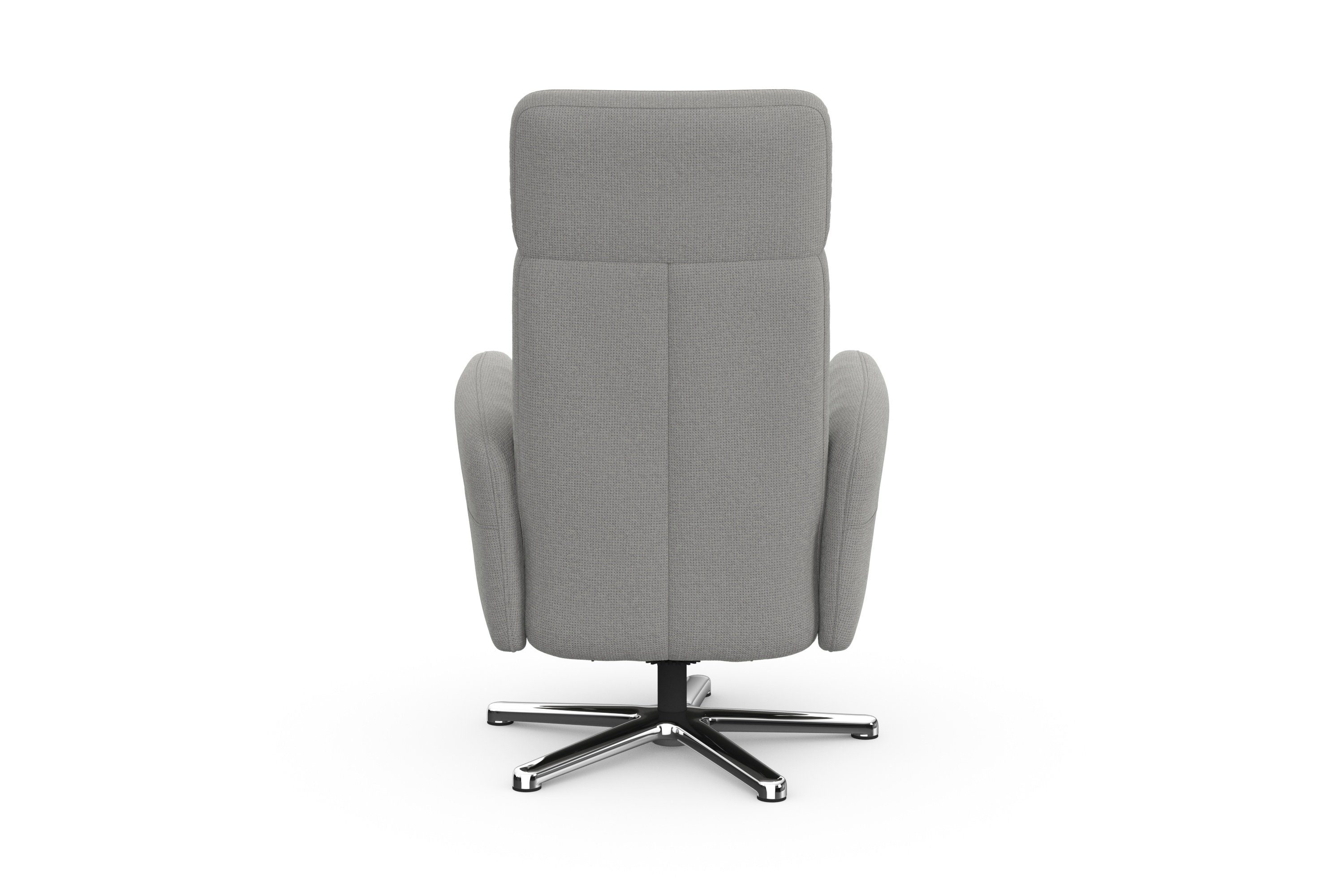 sit&more Relaxfauteuil Grenoble, incl. hoofdsteunverstelling en bekabelde afstandsbediening