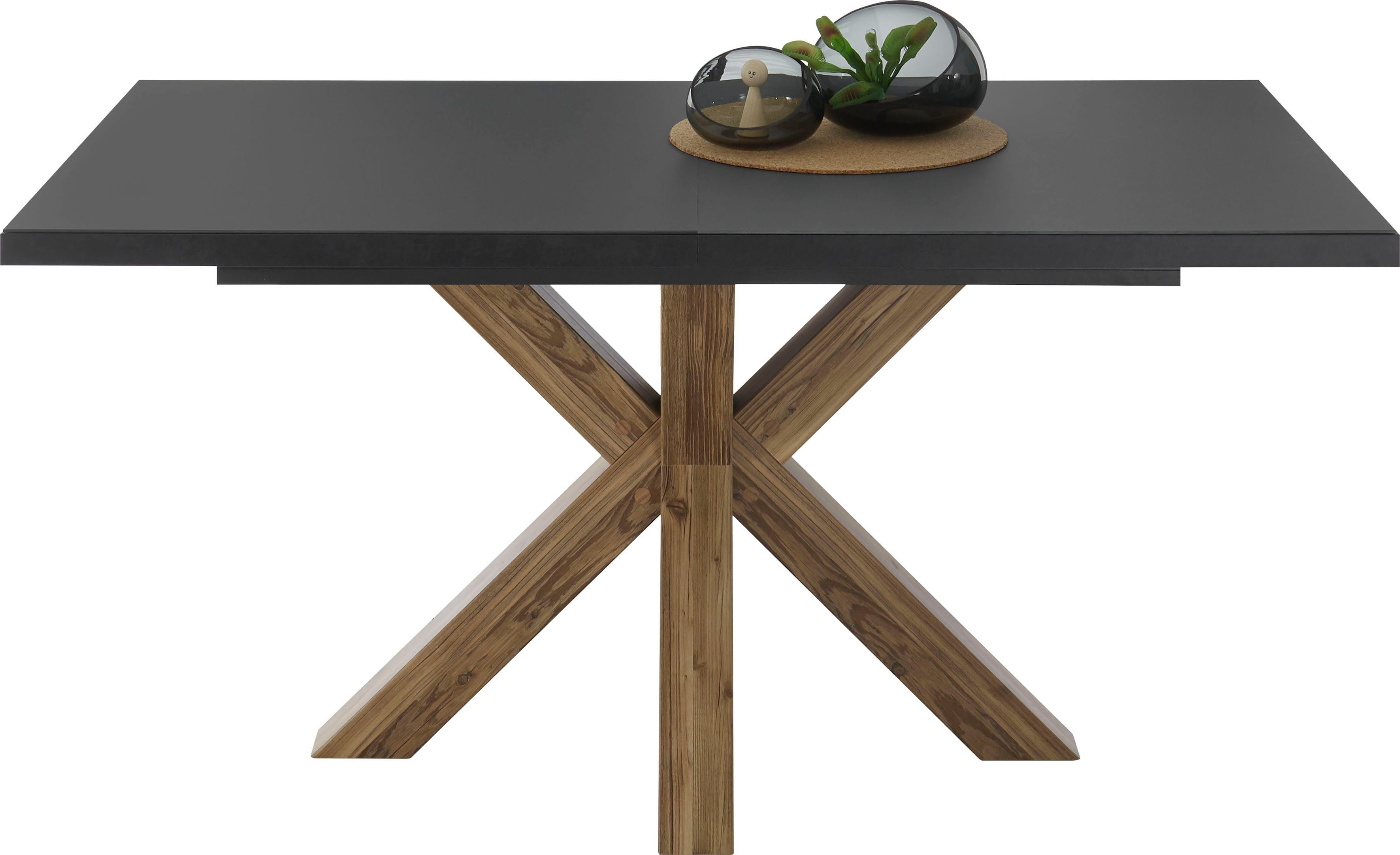 set one by Musterring Eettafel Atlanta-systeem met synchron-uittrek eettafels