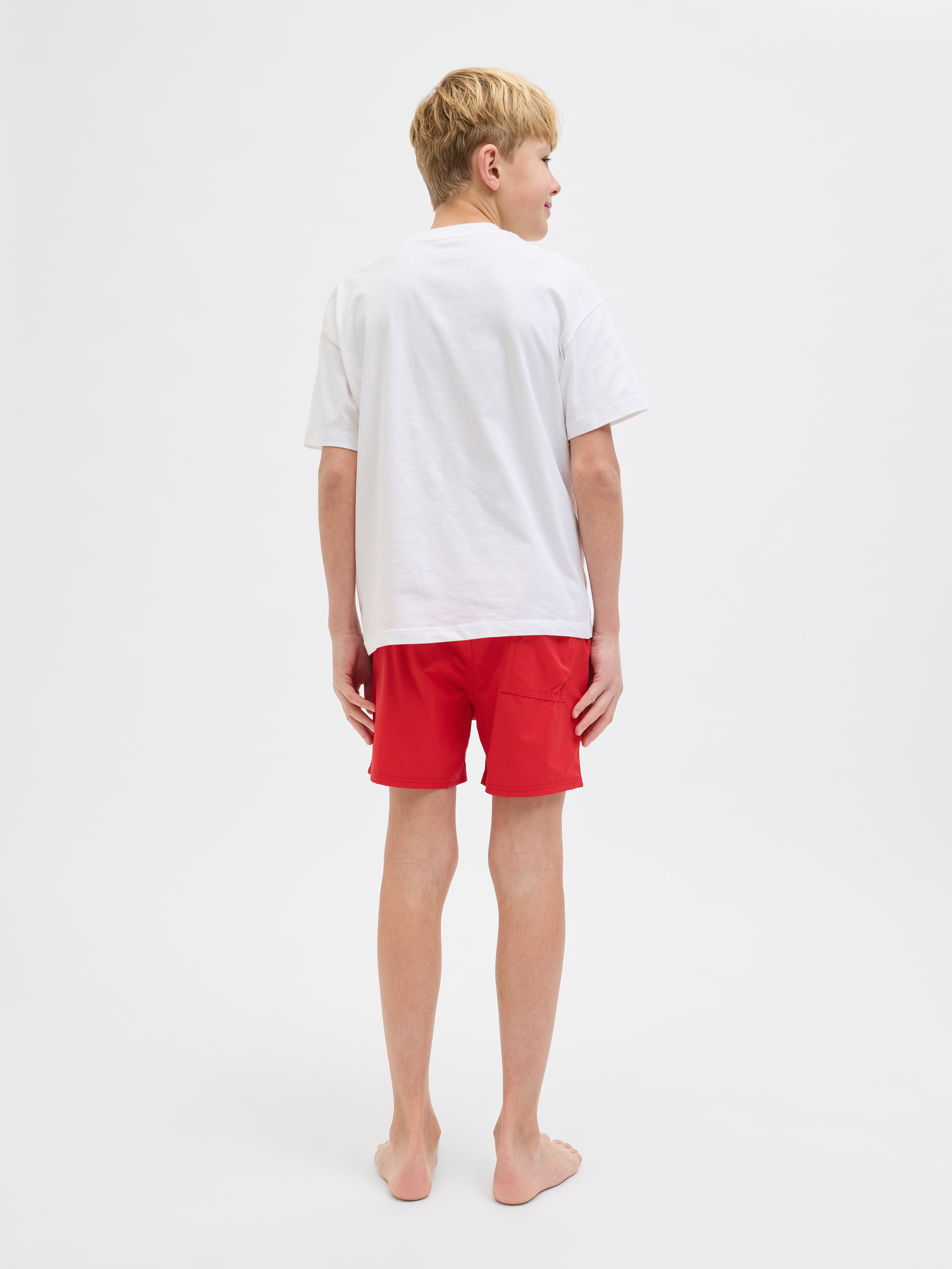 Jack & Jones Junior Zwemshort JPSTMAUI JJSWIM DOUBLE LOGO AKM SN JNR
