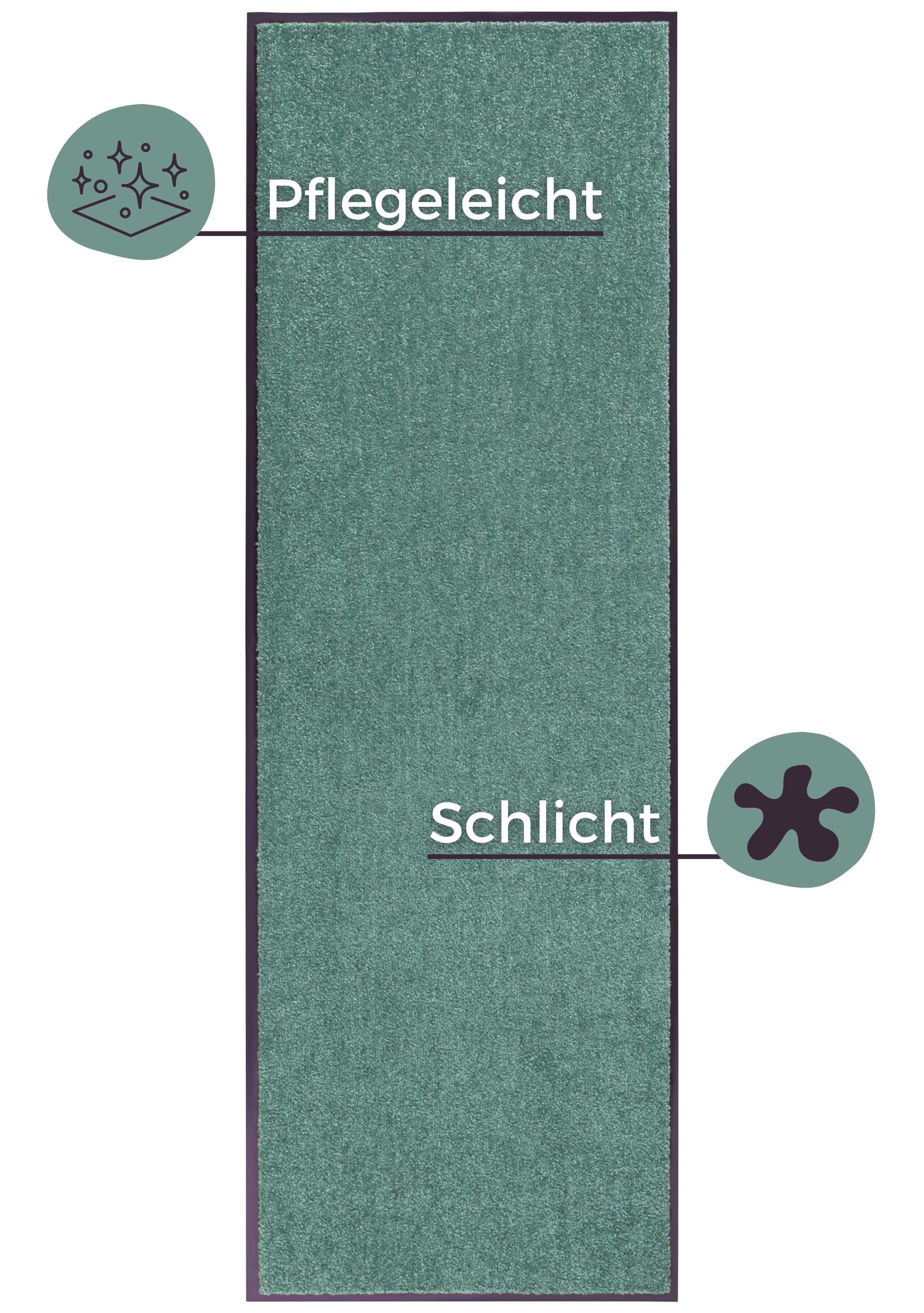 HANSE Home Mat Wash & Clean Vuilopvangmat, deurmat, in- en uitwendig, tapijt, loper, wasbaar