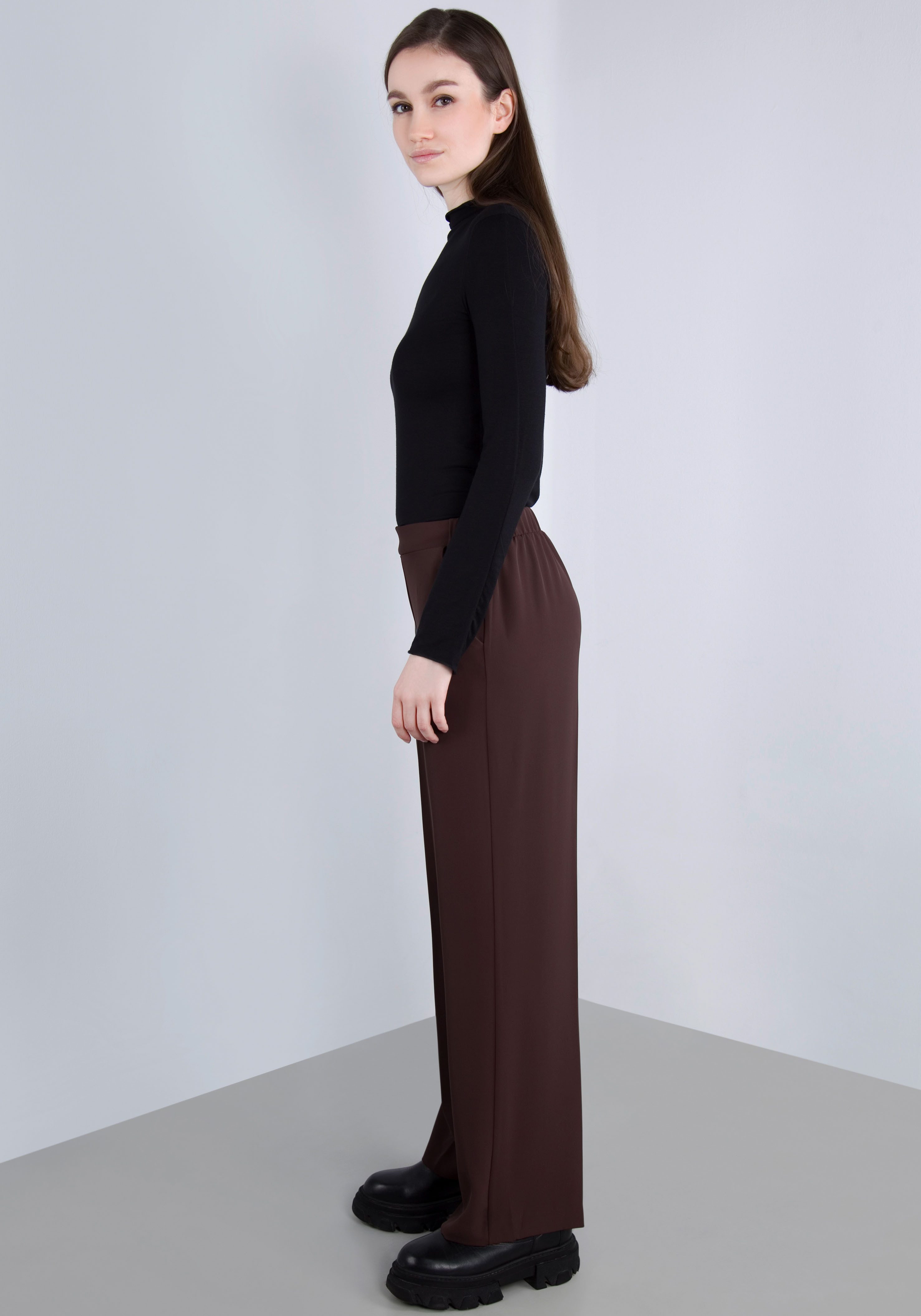 IMPERIAL Comfortbroek met wijde pijpen
