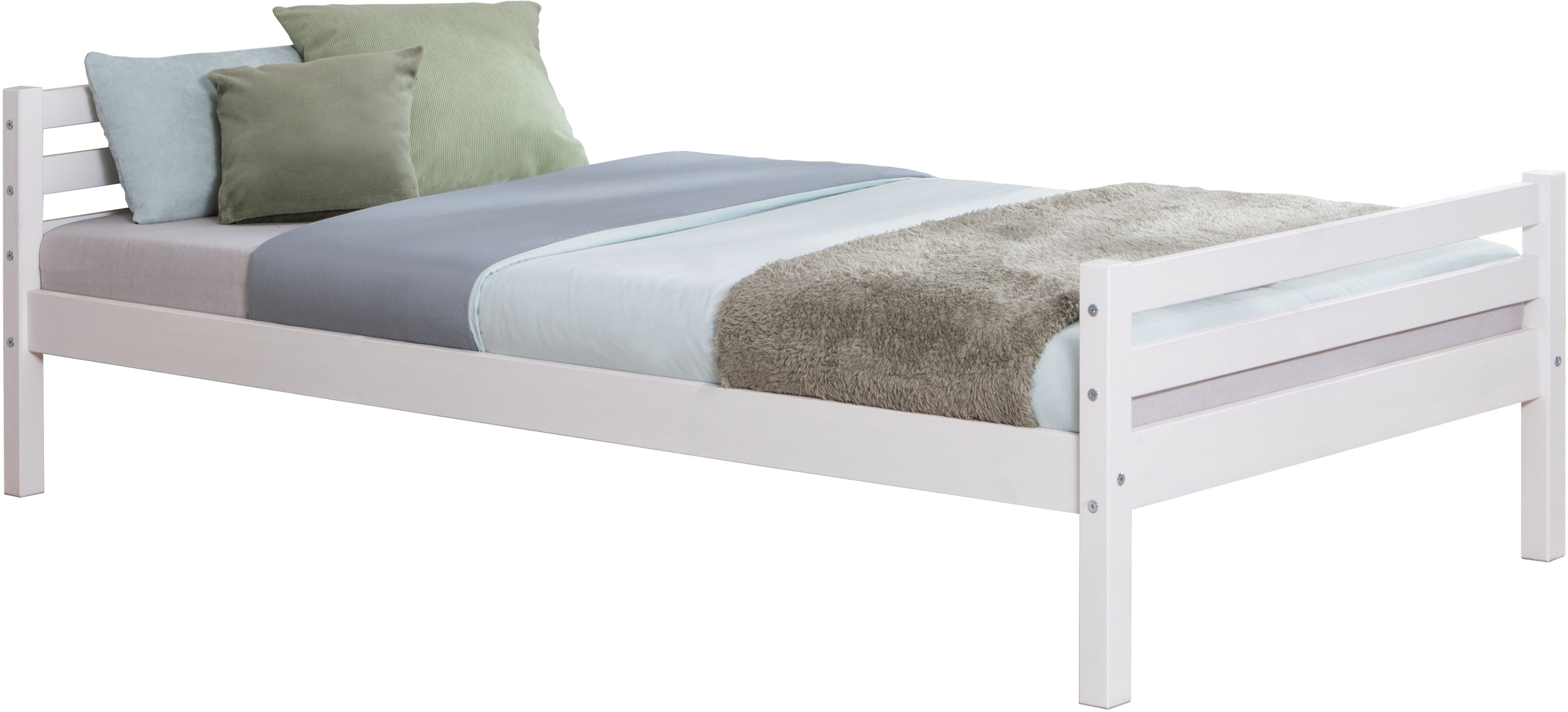 Ticaa Kinderbed Nadine Futonbed in diverse breedten, grenen, met rolbodem